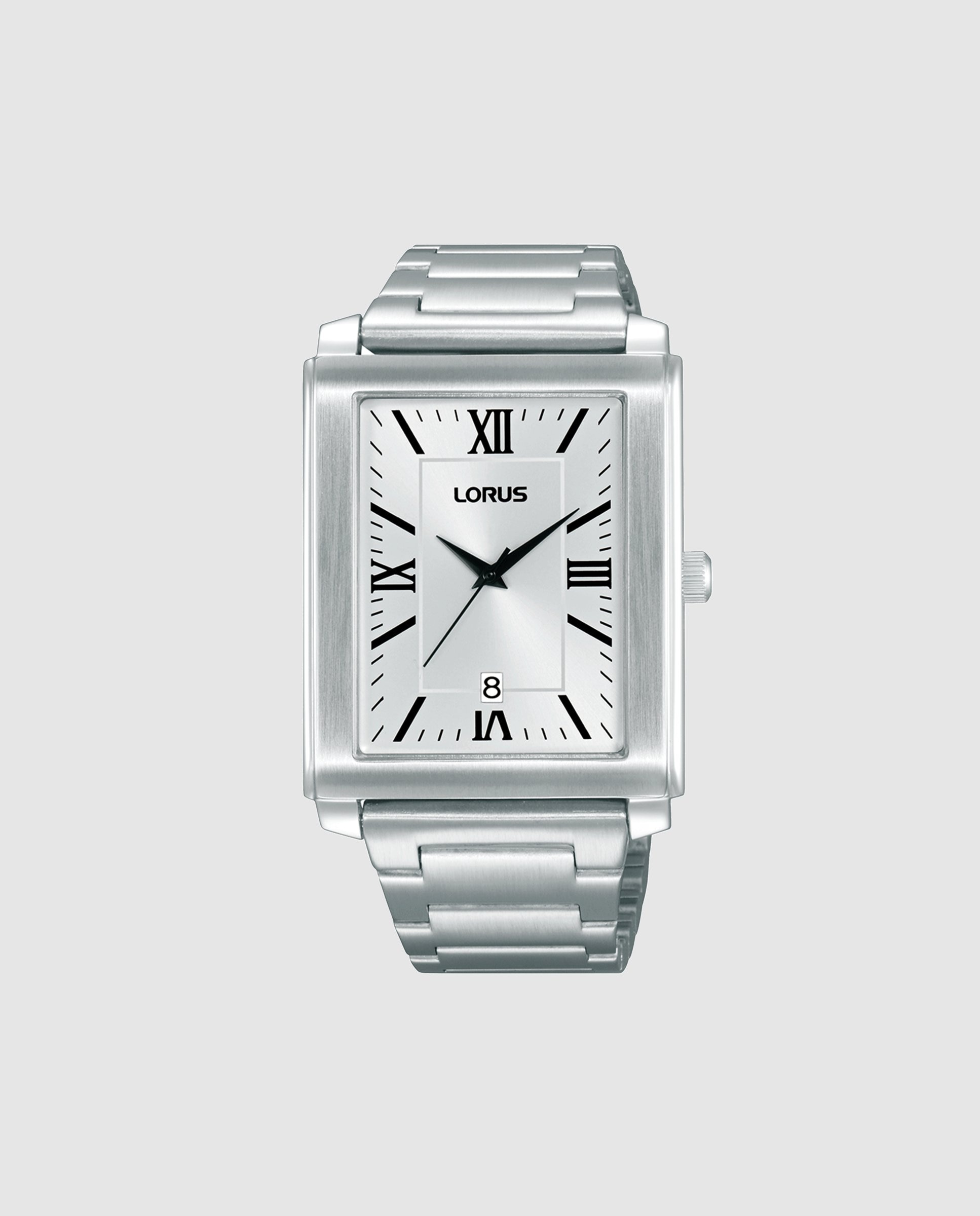 Imagem 0 de Relógio Analógico Classic Man Rs987dx9 de Aço e Bracelete Prateada