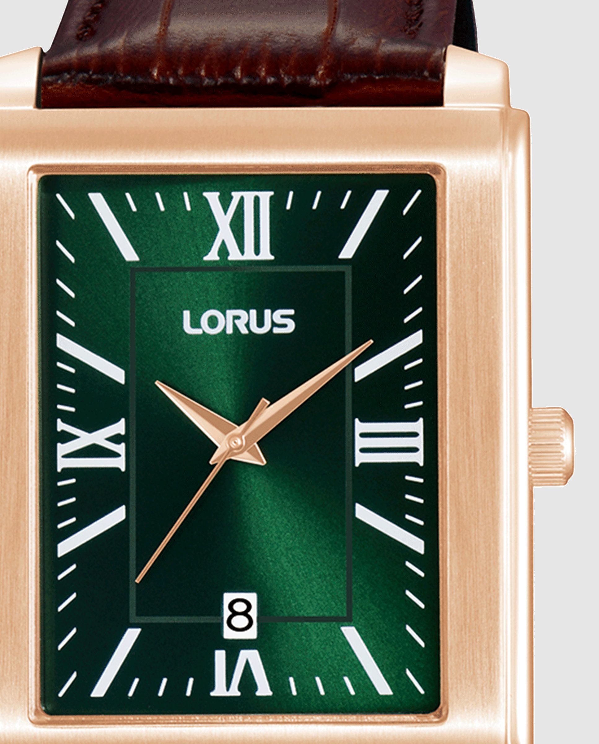 Relógio Analógico Classic Man Rs990dx9 de Pele e Bracelete em Castanho Castanho-2