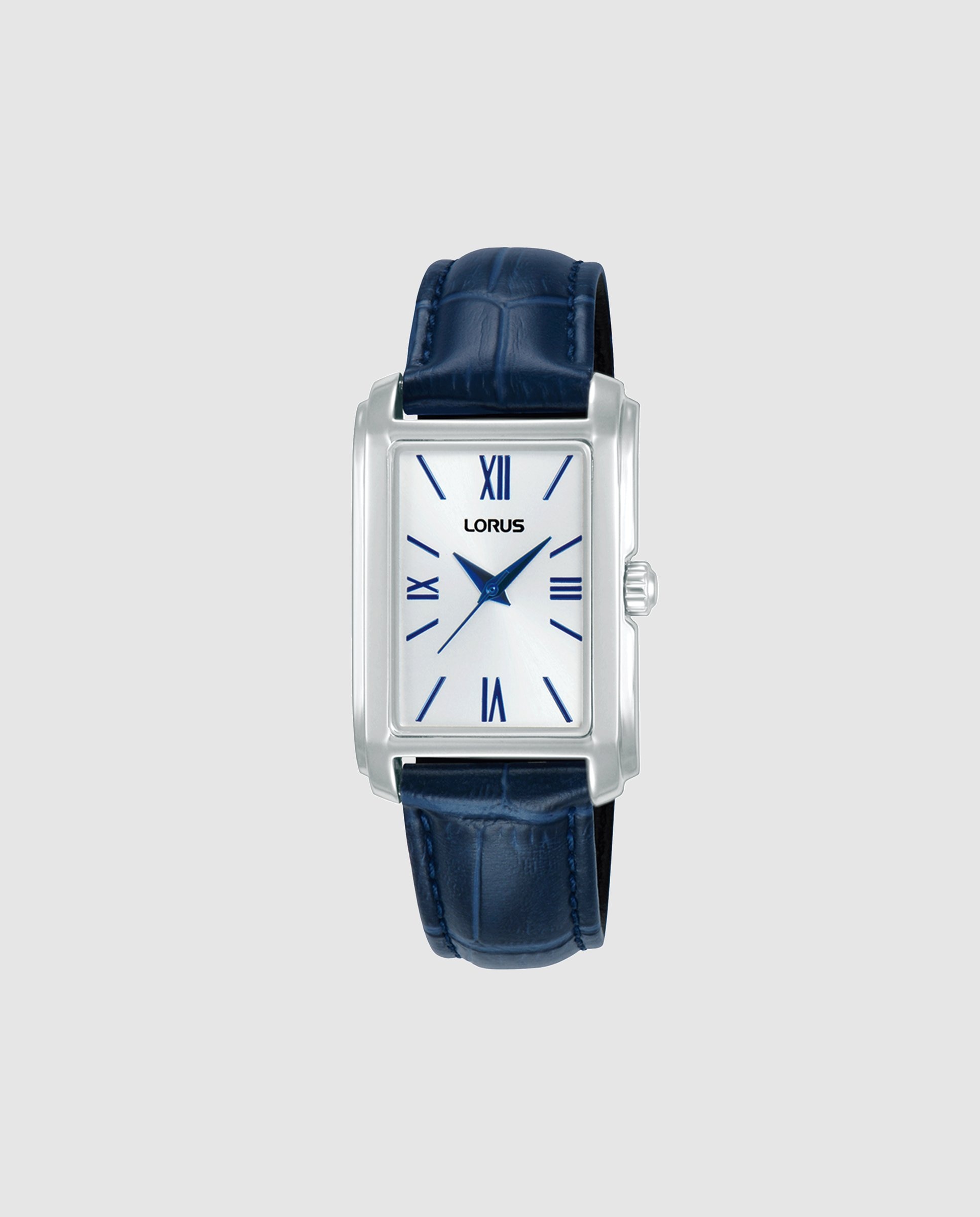 Relógio Analógico Woman Rrx75jx9 de Pele e Bracelete em Azul Azul-1