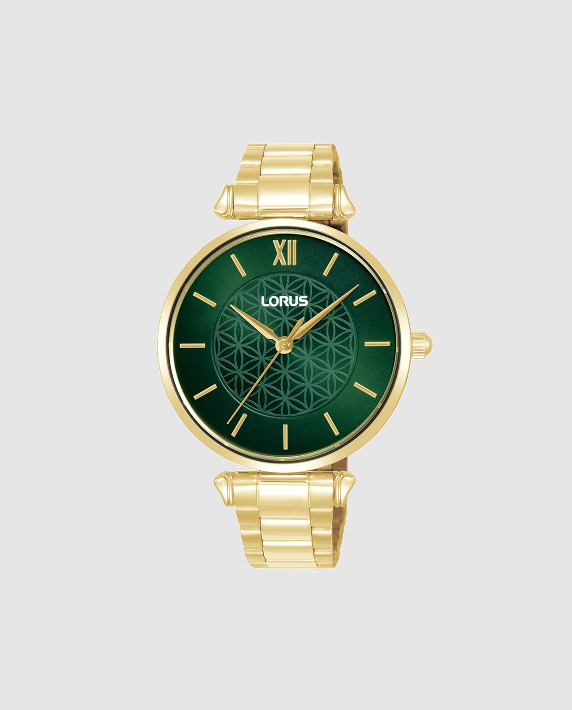 Relógio Analógico Woman Rg278yx9 de Aço e Bracelete Dourada Ouro-1