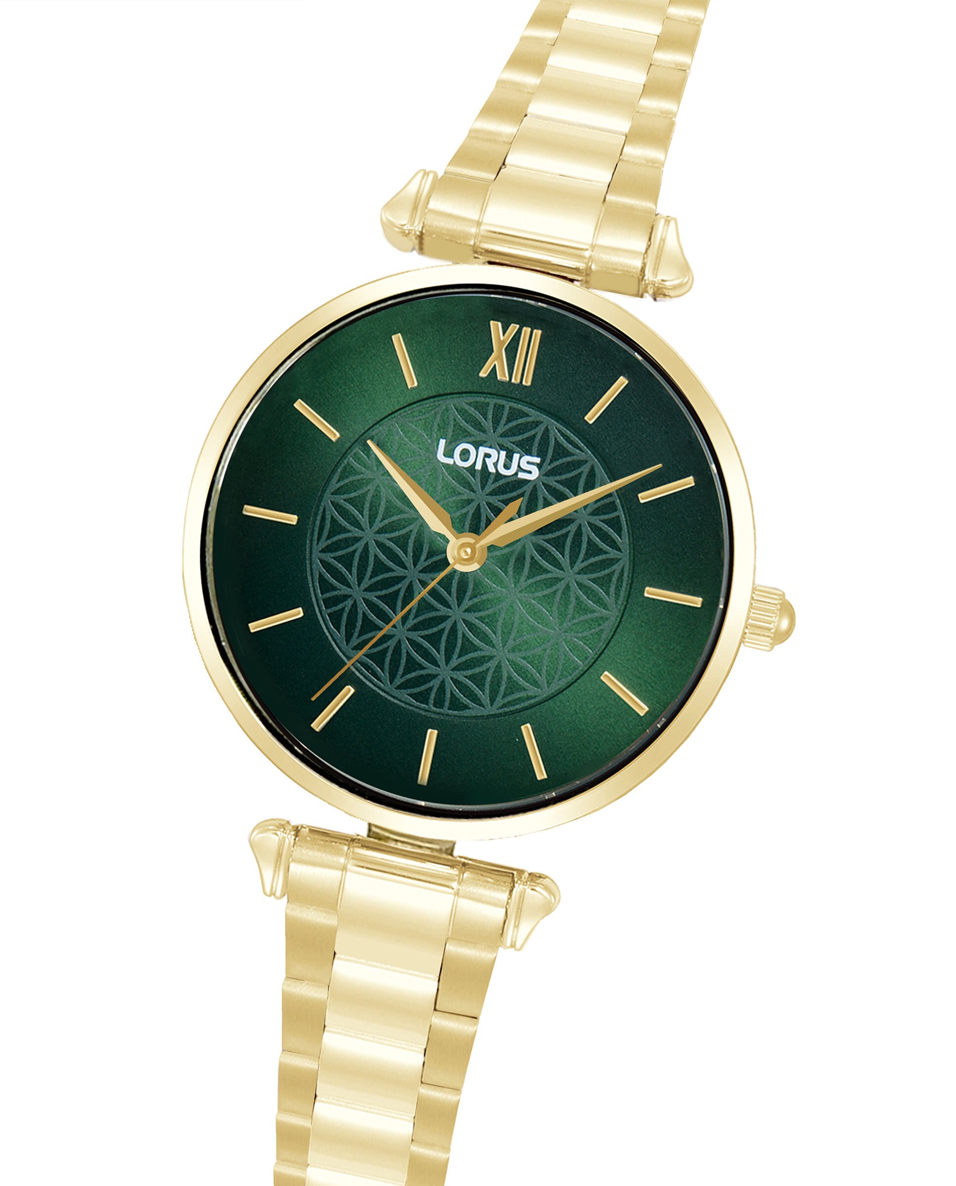 Relógio Analógico Woman Rg278yx9 de Aço e Bracelete Dourada Ouro-3