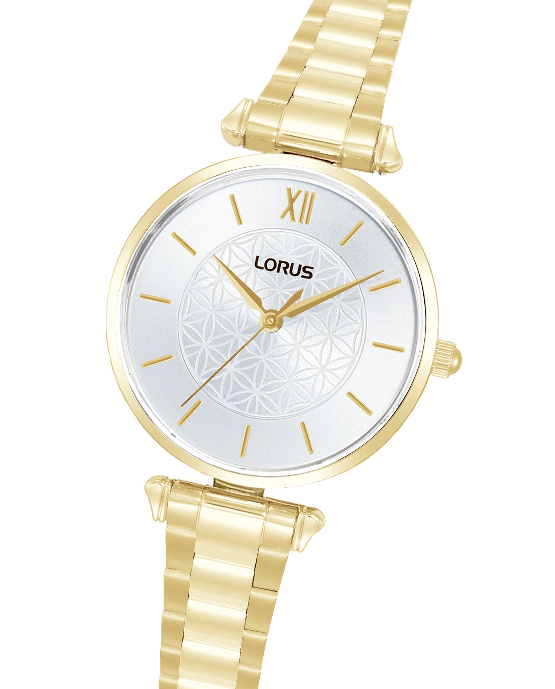 Relógio Analógico Woman Rg280yx9 de Aço e Bracelete Dourada Ouro / Prata-3