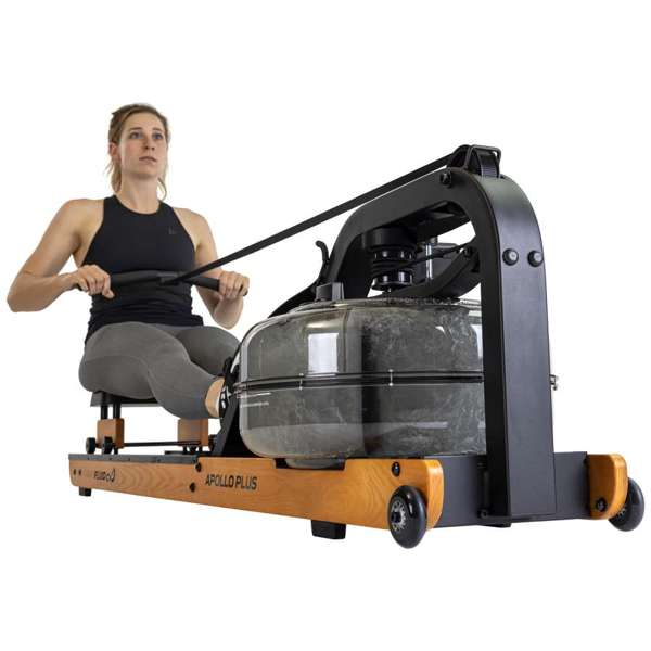 Remo de Água Apollo Plus Fluid Rower Tunturi Castanho-6