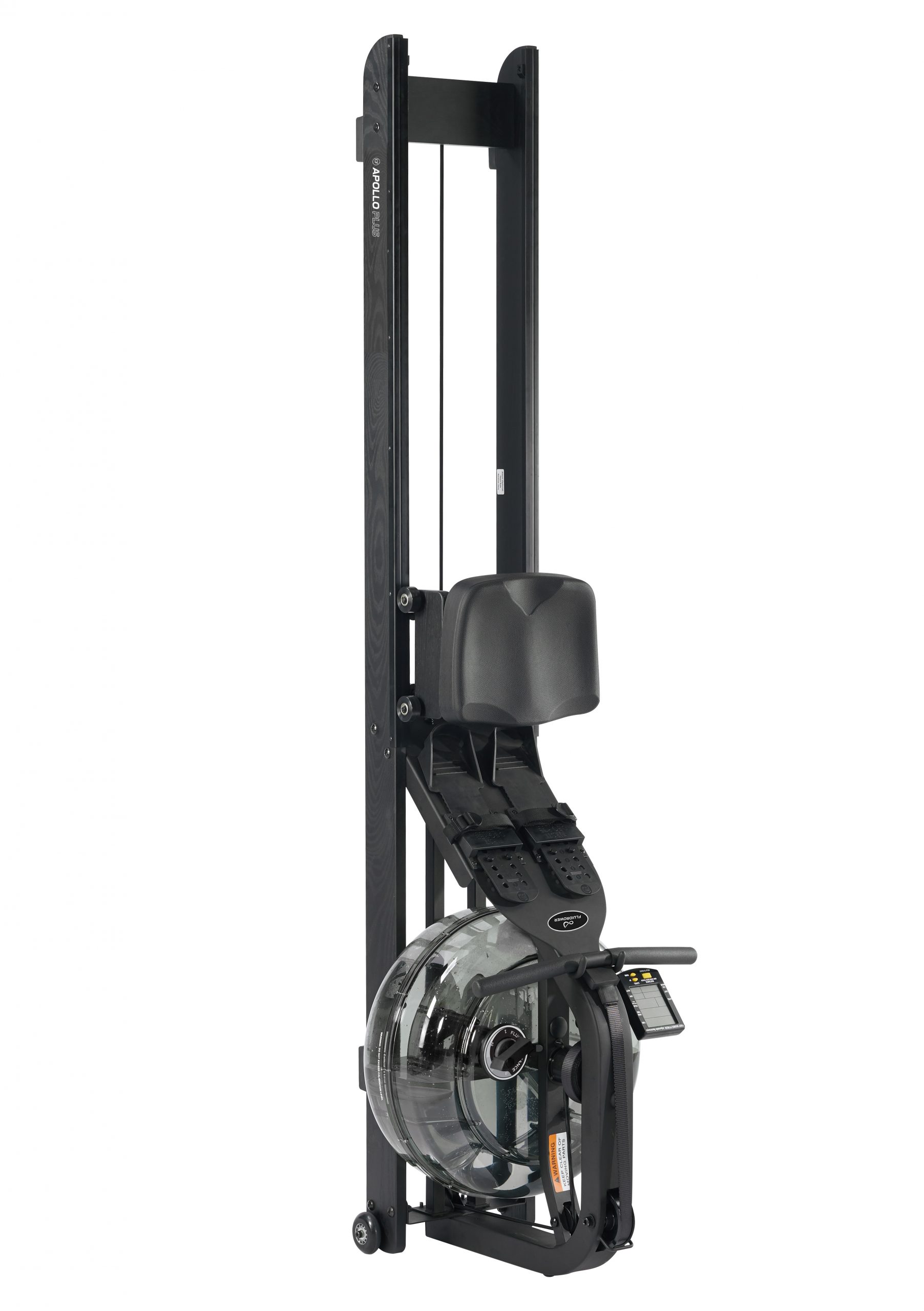 Remo de Água Apollo Plus Black Fluid Rower Tunturi Preto-2
