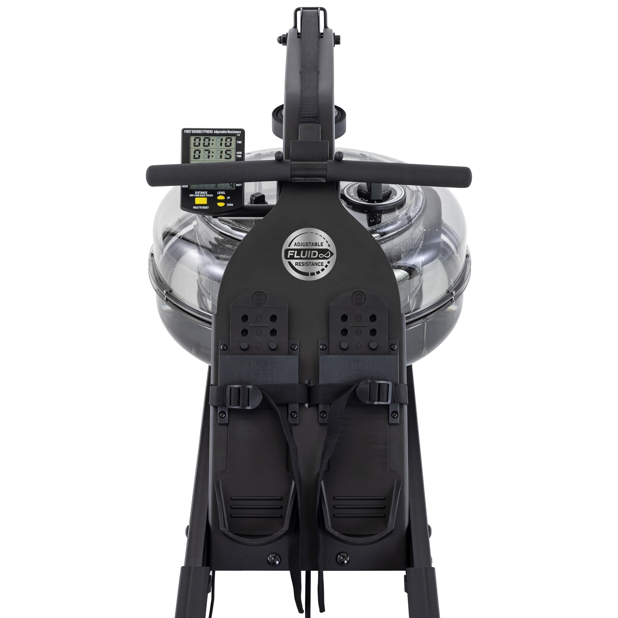 Remo de Água Neon Plus Fluid Rower Tunturi Preto-3