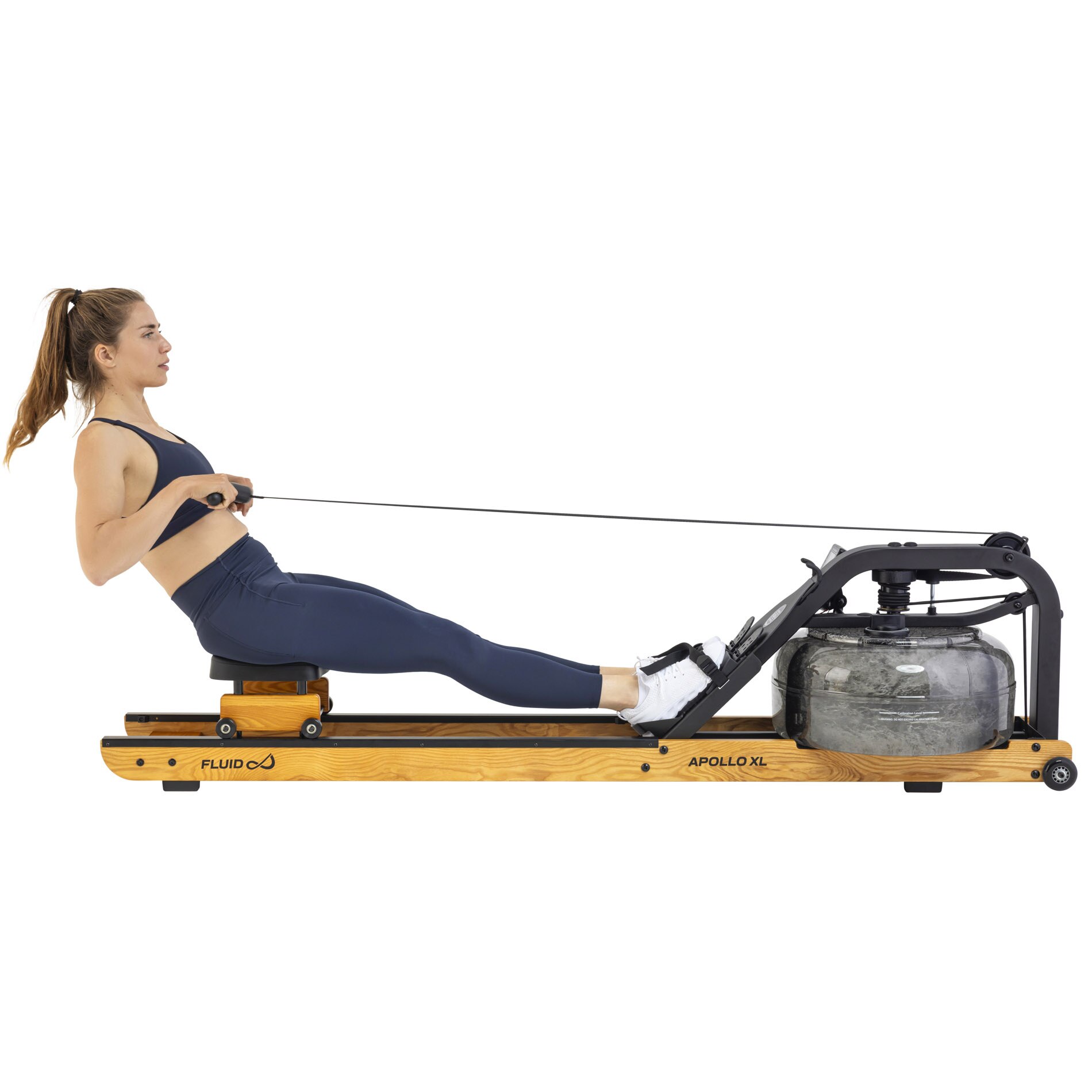 Remo de Água Apollo Pro XL Fluid Rower Tunturi Preto-3
