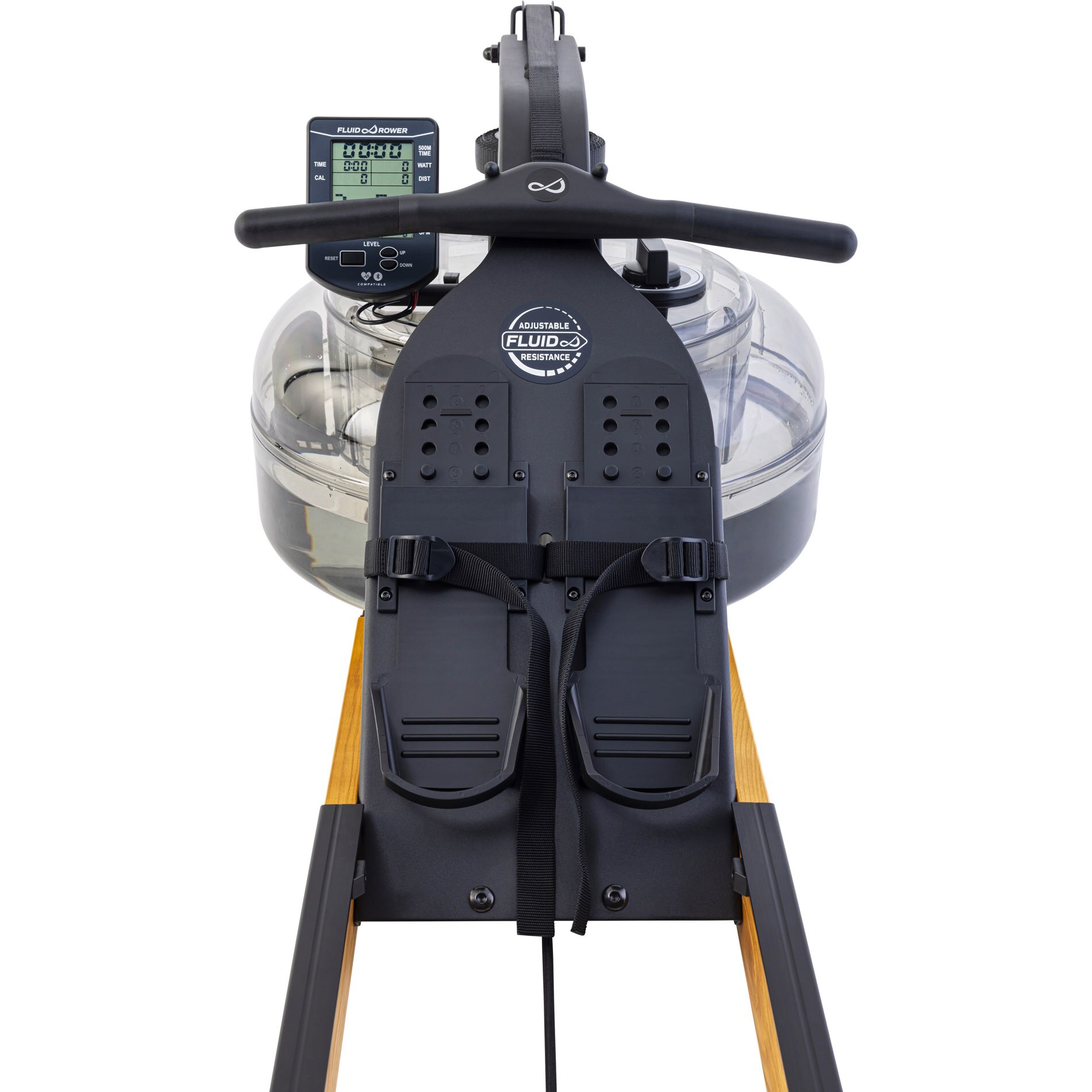Remo de Água Apollo Pro XL Fluid Rower Tunturi Preto-4