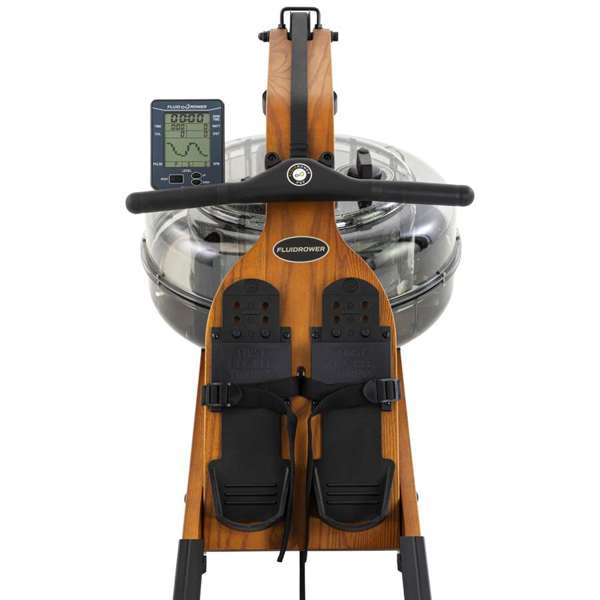 Remo de Água Viking Pro XL Fluid Rower Tunturi Castanho-2