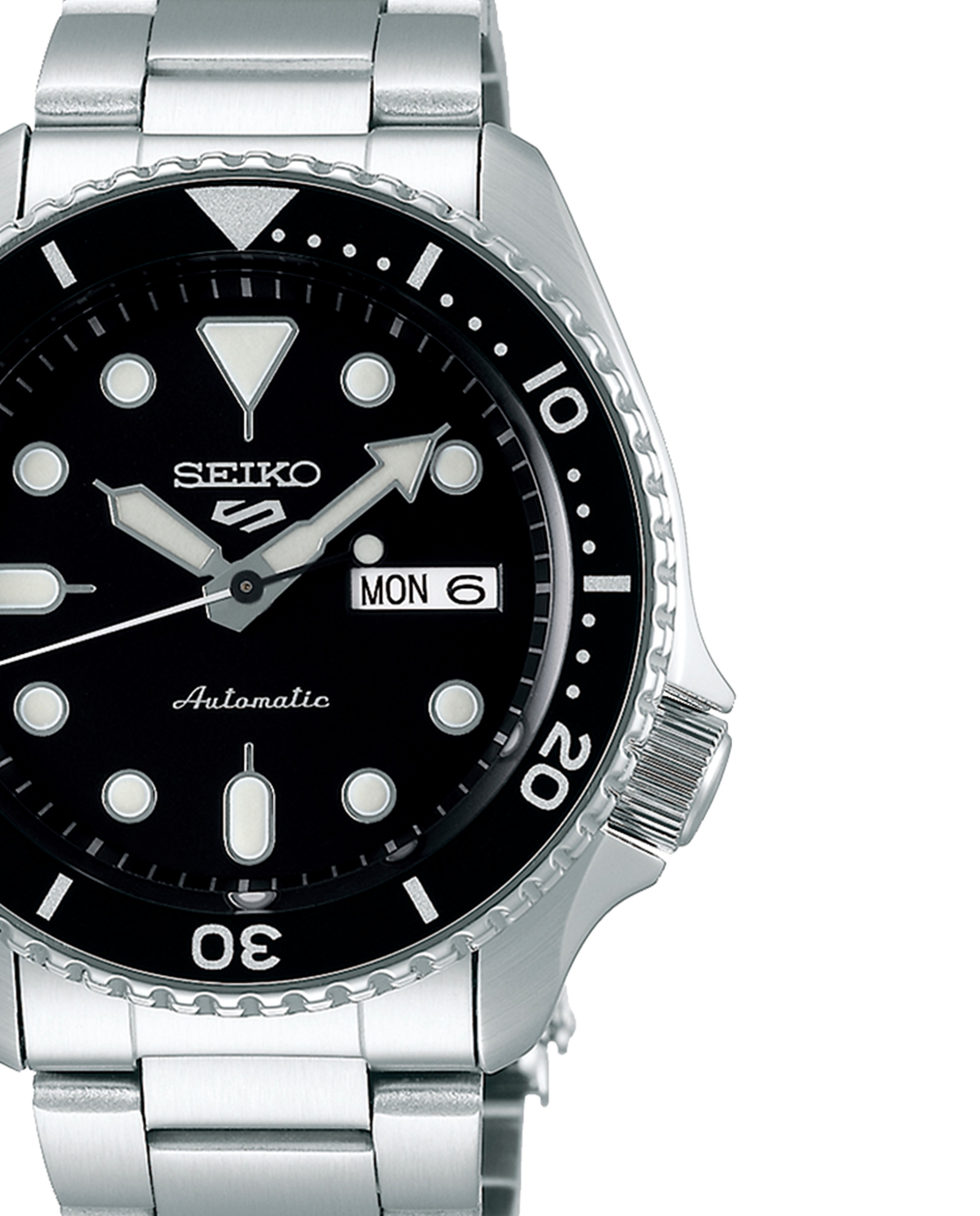 Relógio 5 Sports Srpd55k1 Automático de Aço e Bracelete Prateada Prata-2