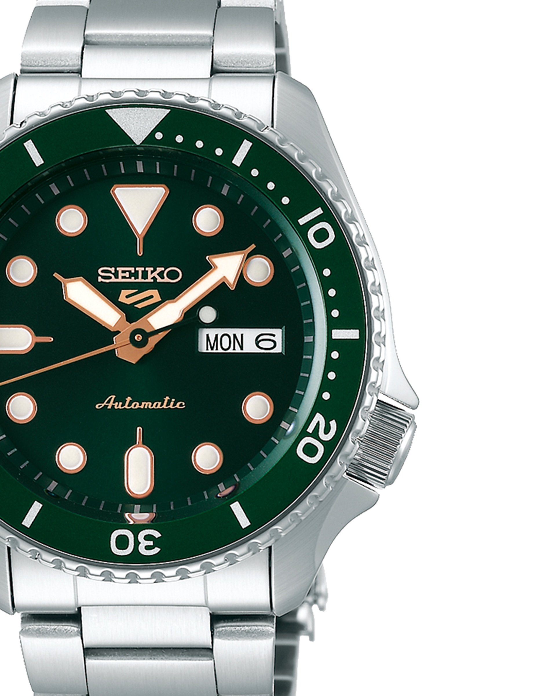 Relógio 5 Sports Srpd63k1 Automático de Aço e Bracelete Prateada Prata-2