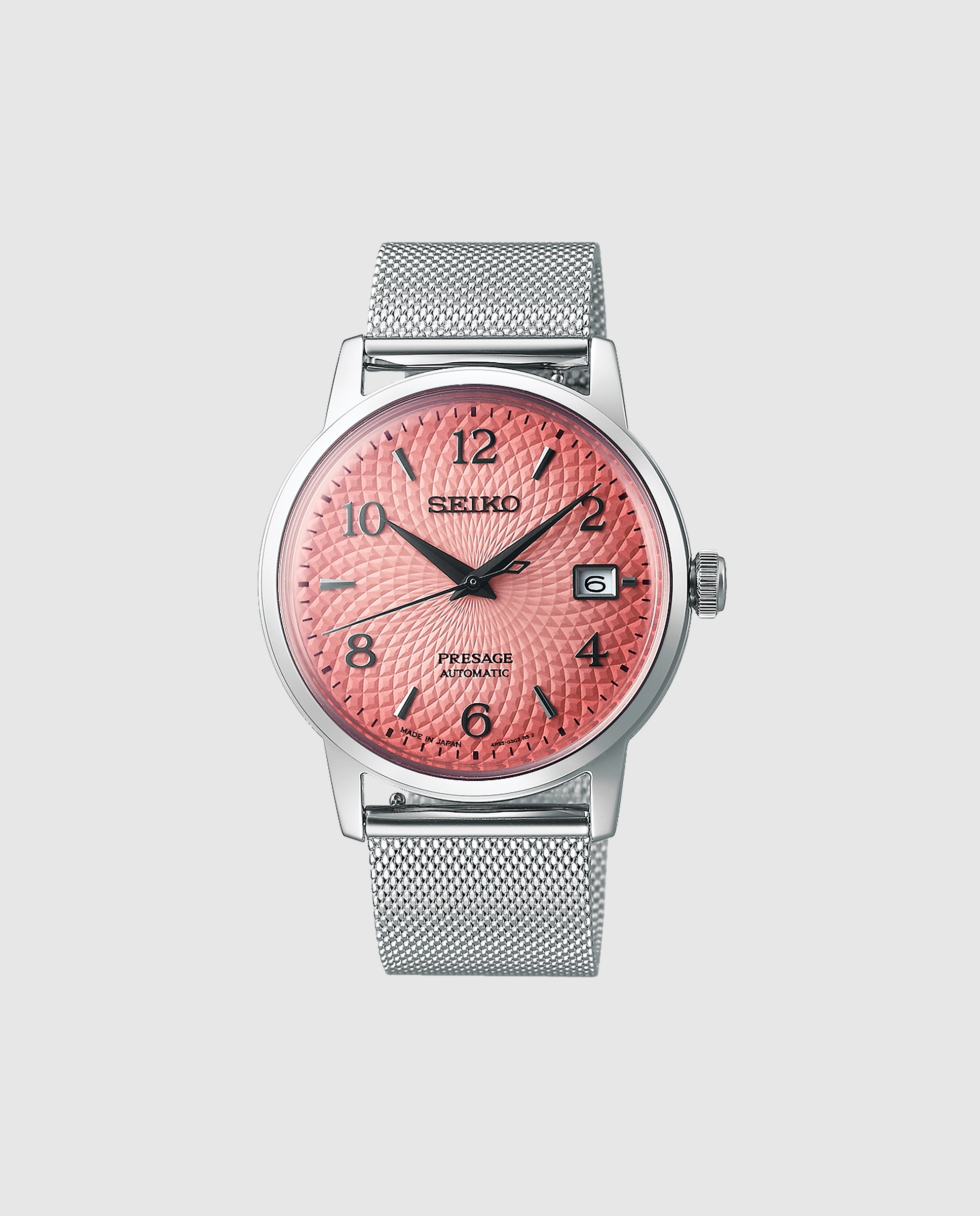 Relógio Presage Srpe47j1 Automático de Aço e Bracelete Prateada Prata-1