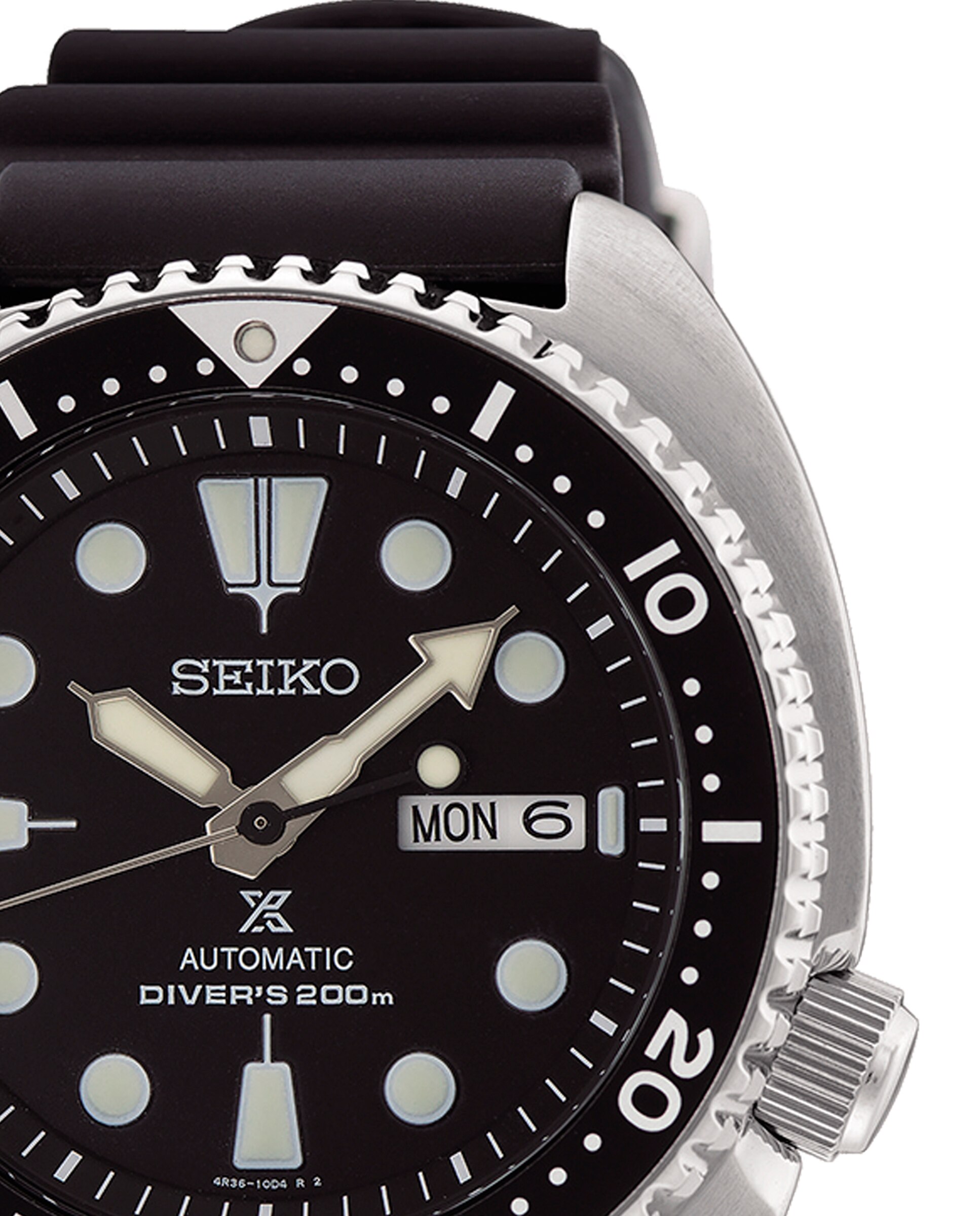 Relógio Prospex Srpe93k1 de Silicone e Correia em Preto Preto-2