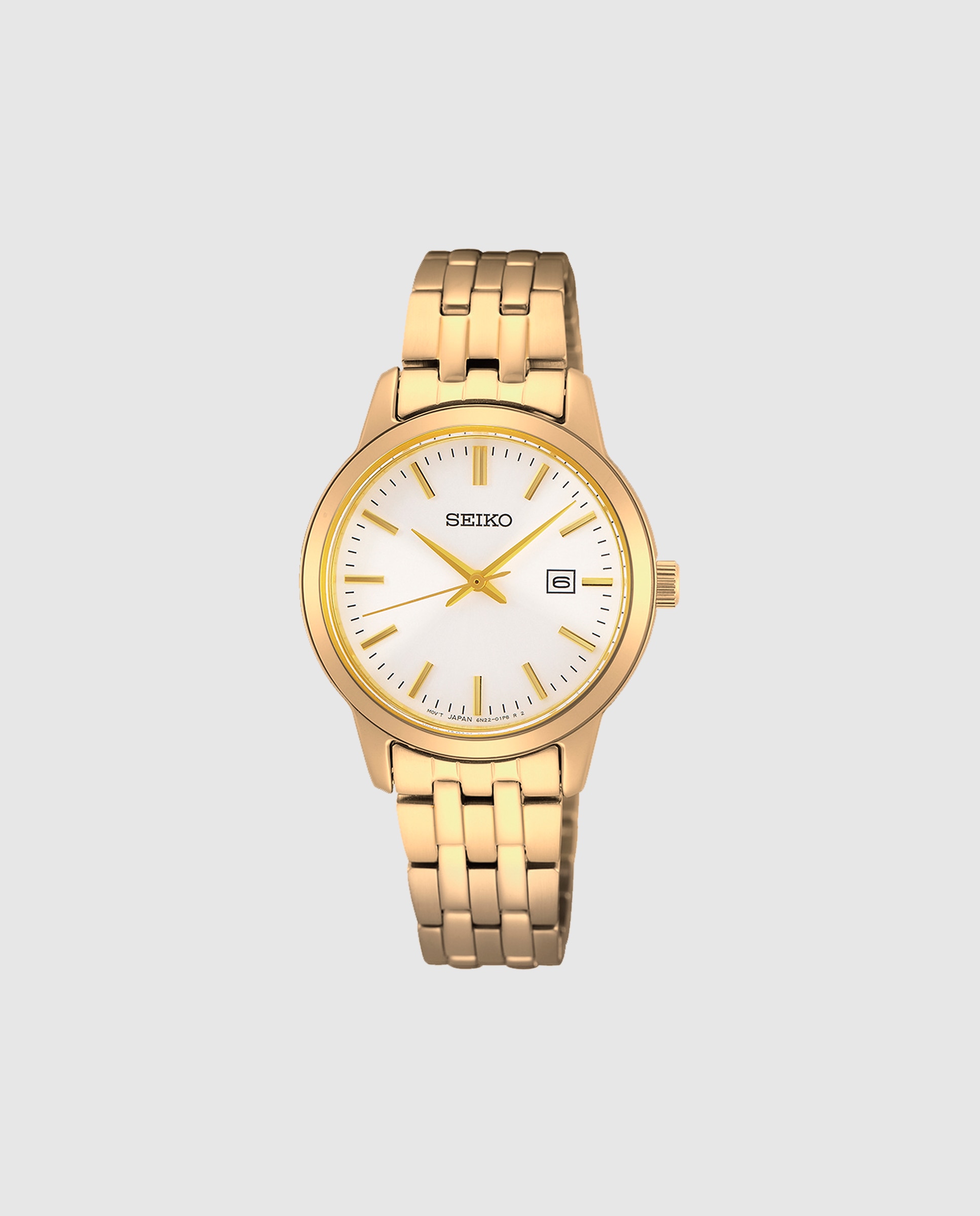Relógio Neo Classic Sur412p1 de Aço e Bracelete Dourada Ouro-1