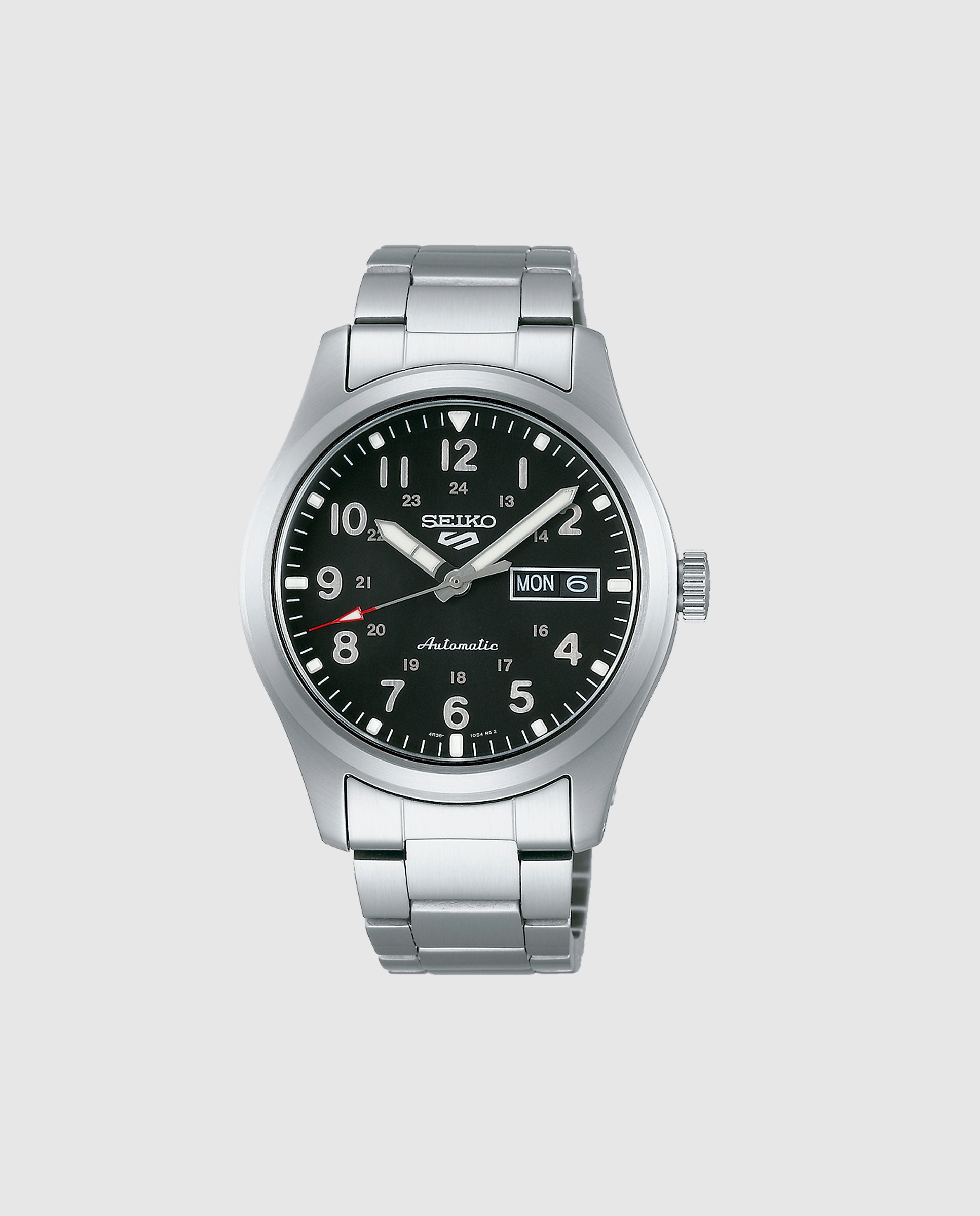 Relógio 5 Sports Srpg27k1 Automático de Aço e Bracelete Prateada Prata-1