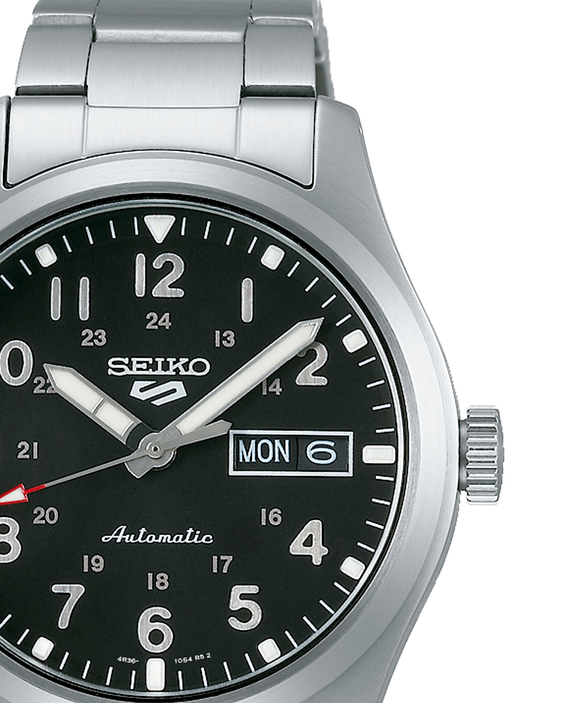 Relógio 5 Sports Srpg27k1 Automático de Aço e Bracelete Prateada Prata-2