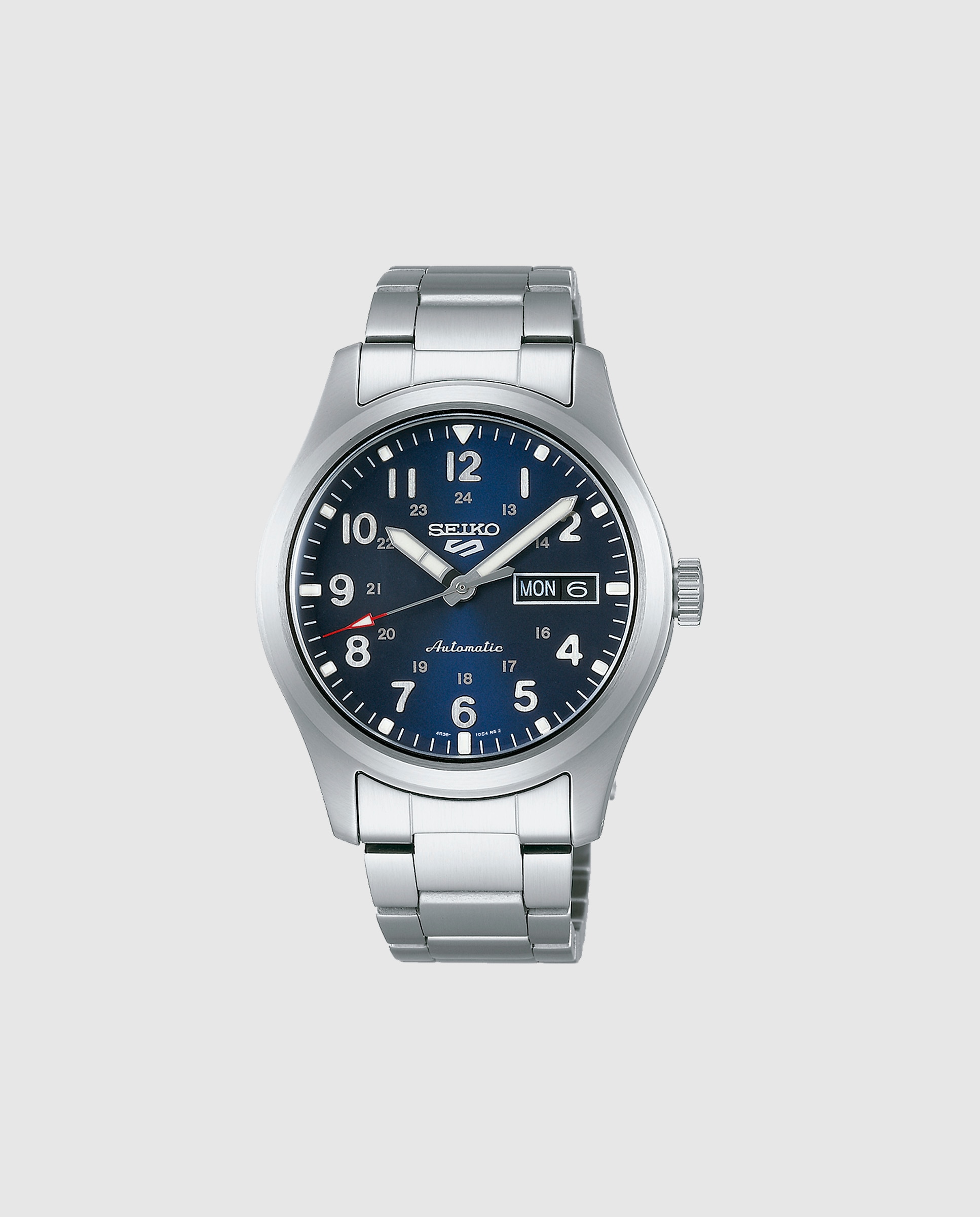 Relógio 5 Sports Srpg29k1 Automático de Aço e Bracelete Prateada Prata-1