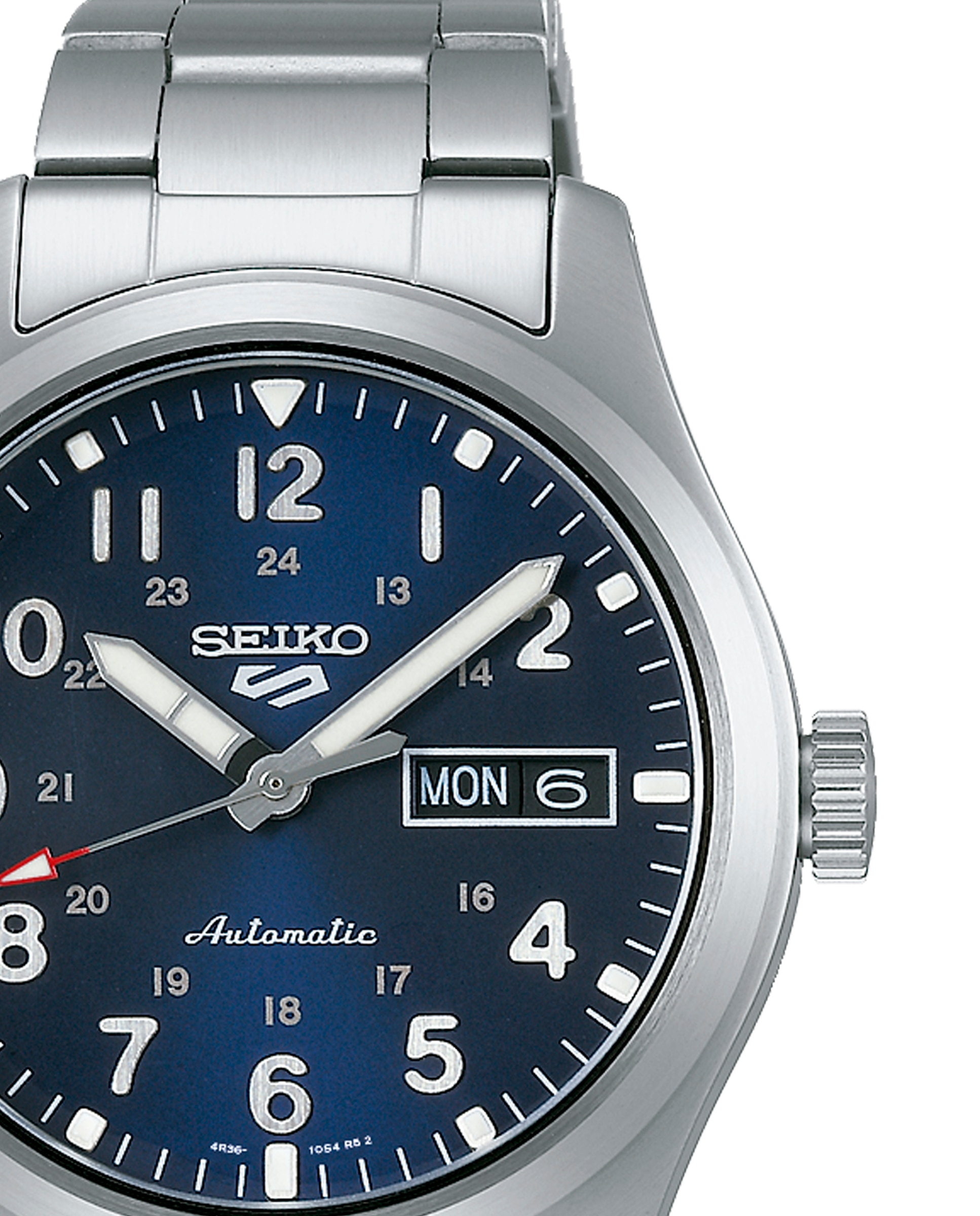 Relógio 5 Sports Srpg29k1 Automático de Aço e Bracelete Prateada Prata-2