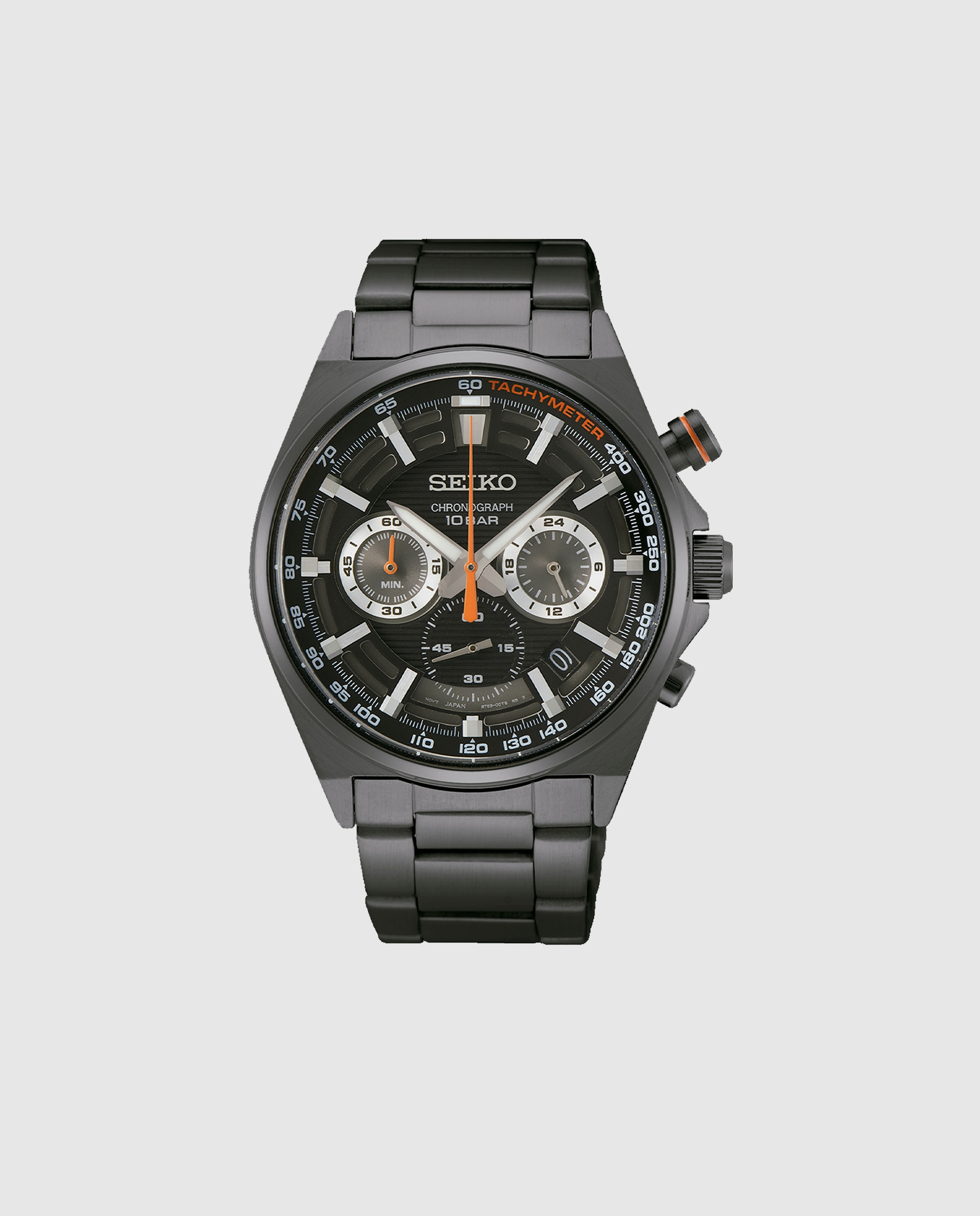 Relógio Neo Sports Ssb399p1 de Aço e Bracelete Preta Preto-1