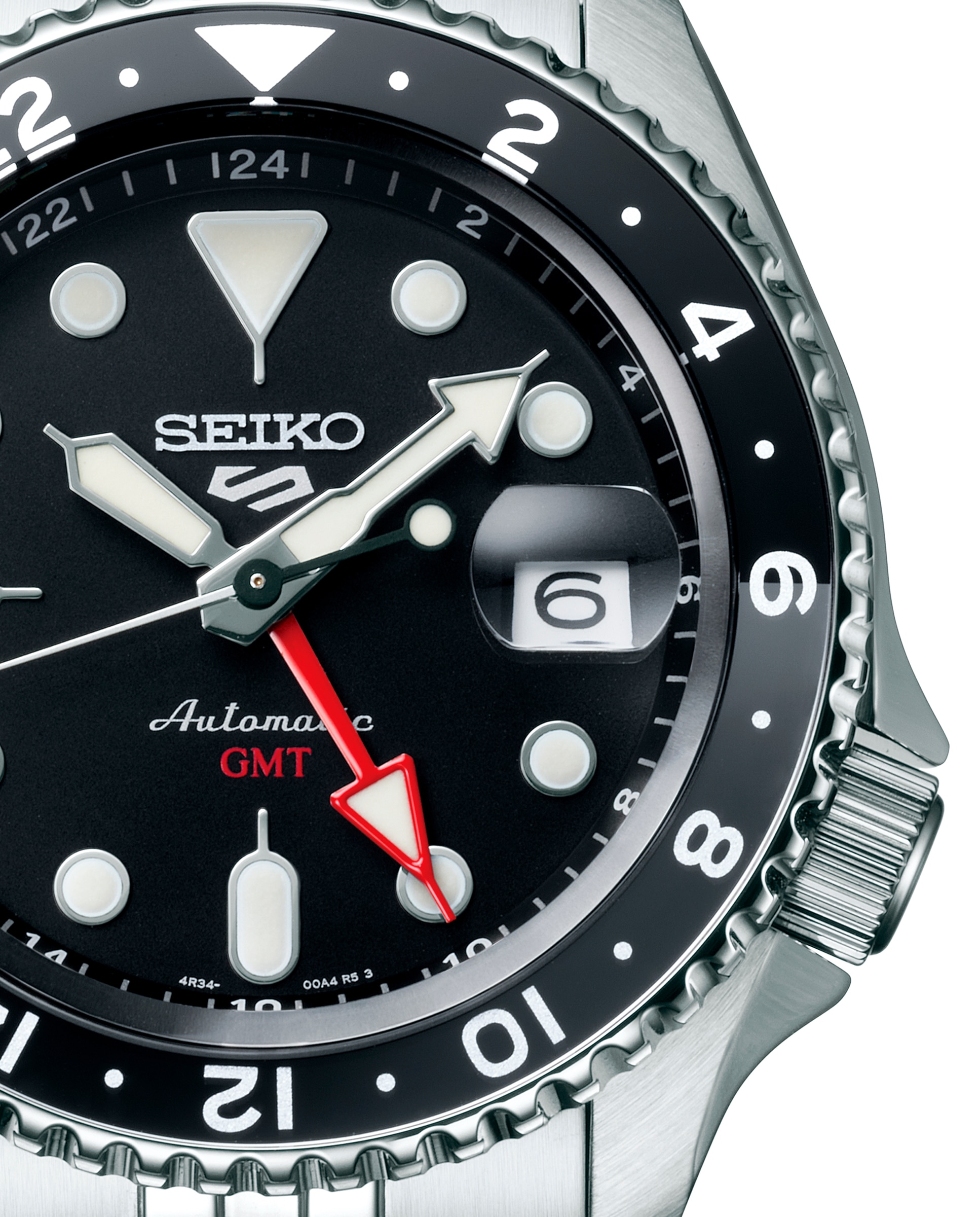 Relógio 5 Sports Ssk001k1 Automático de Aço e Bracelete Prateada Prata-2