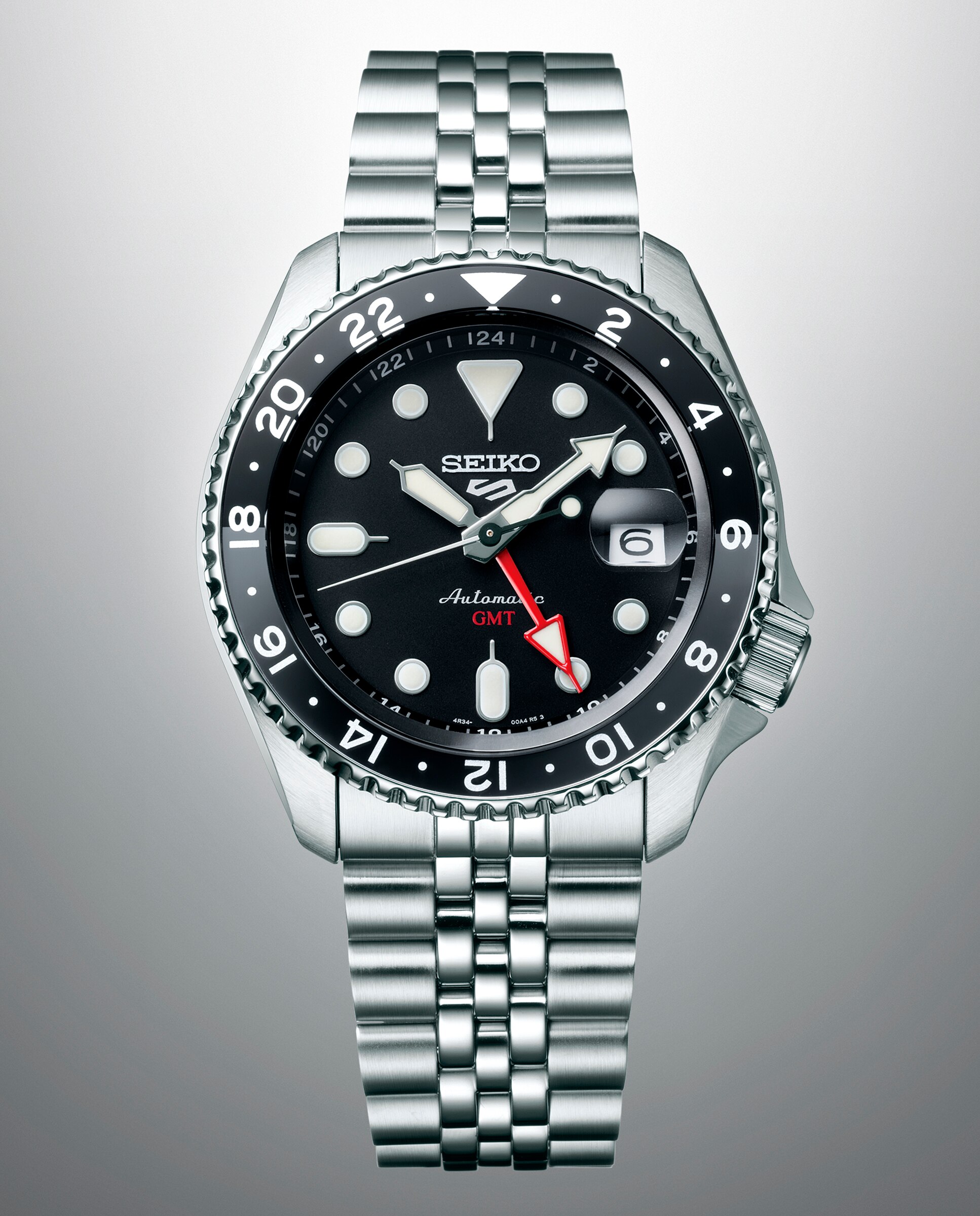 Relógio 5 Sports Ssk001k1 Automático de Aço e Bracelete Prateada Prata-3