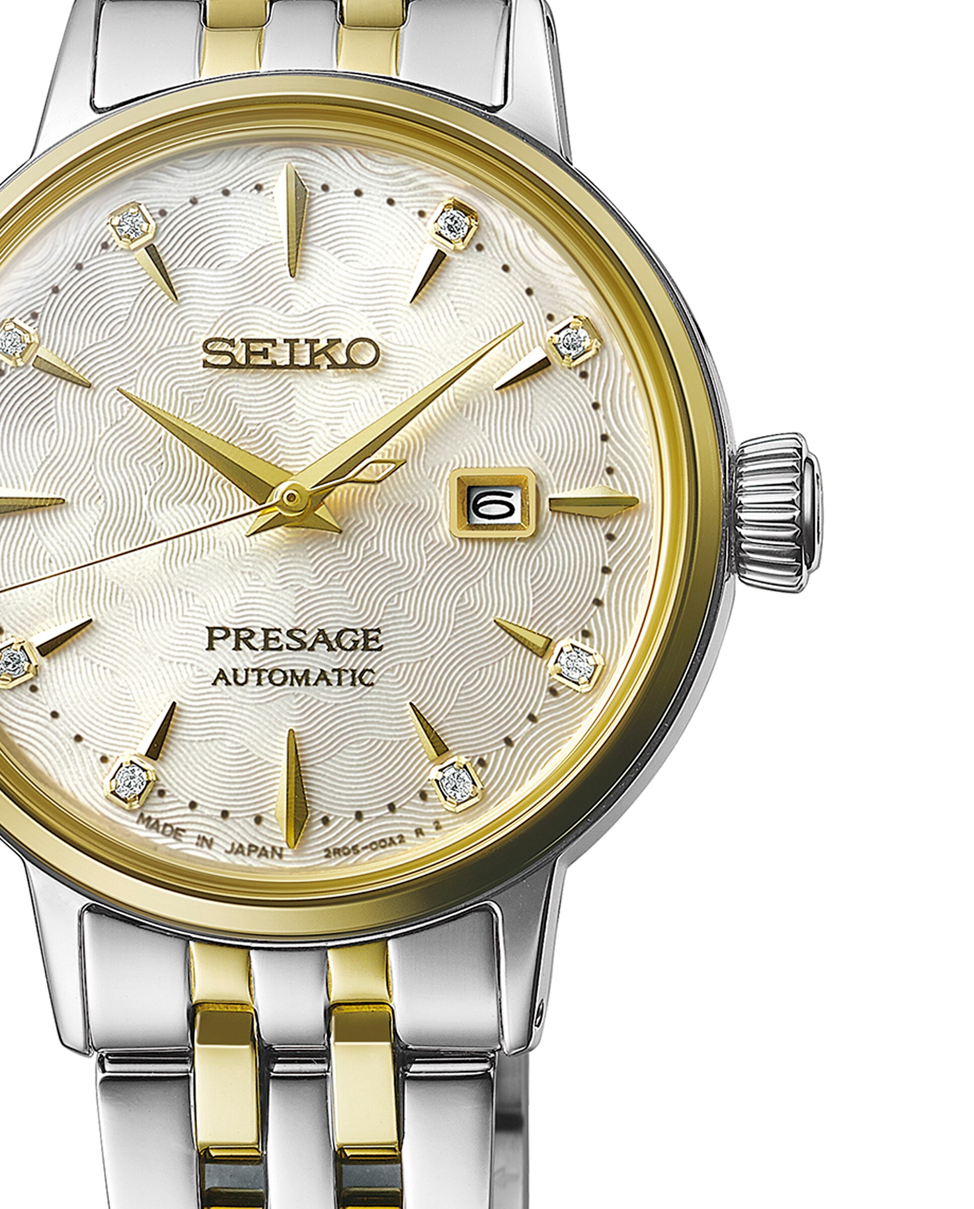 Relógio Presage Sre010j1 Automático de Aço e Bracelete Prateada Prata-2