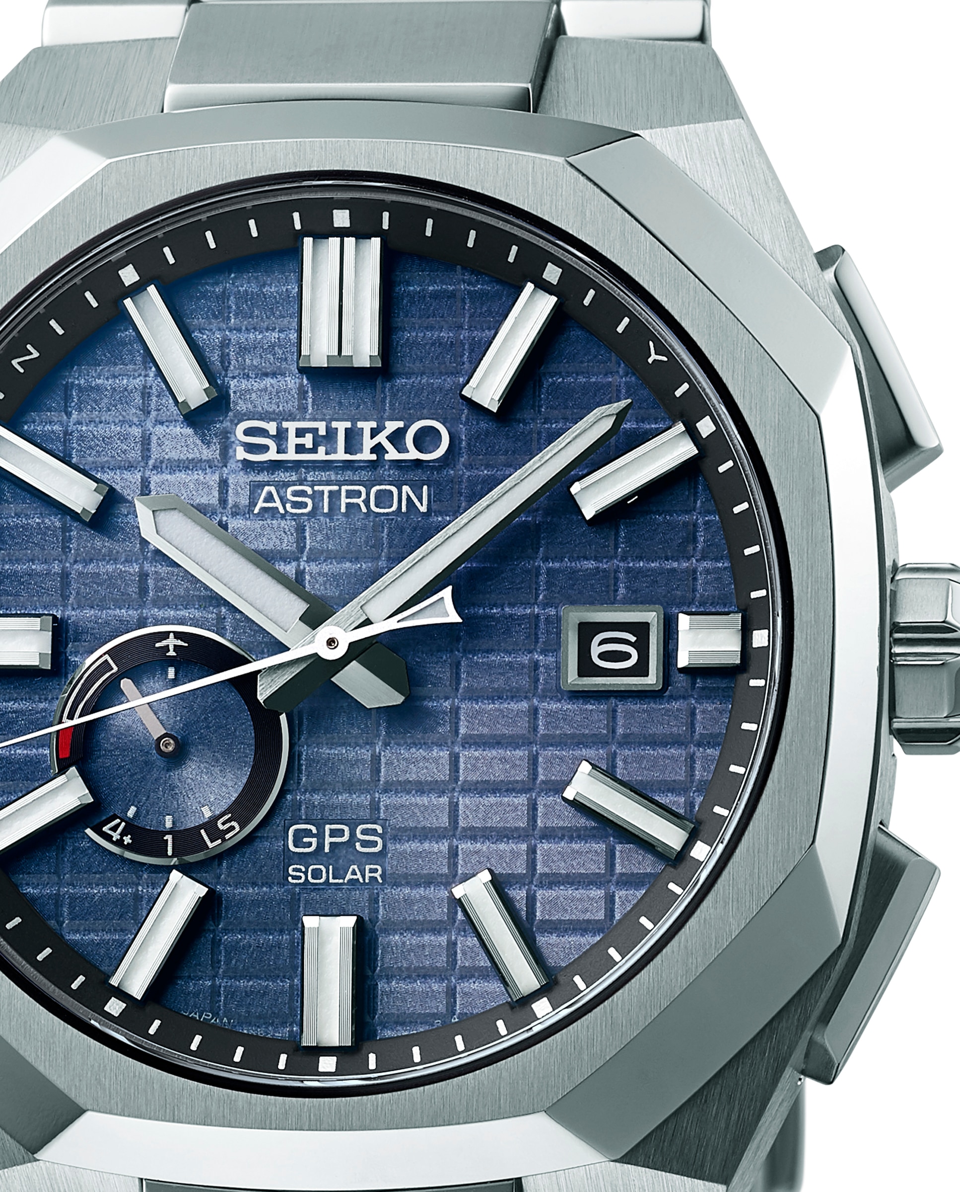 Relógio Astron Ssj013j1 de Titânio e Bracelete Prateada Prata-2