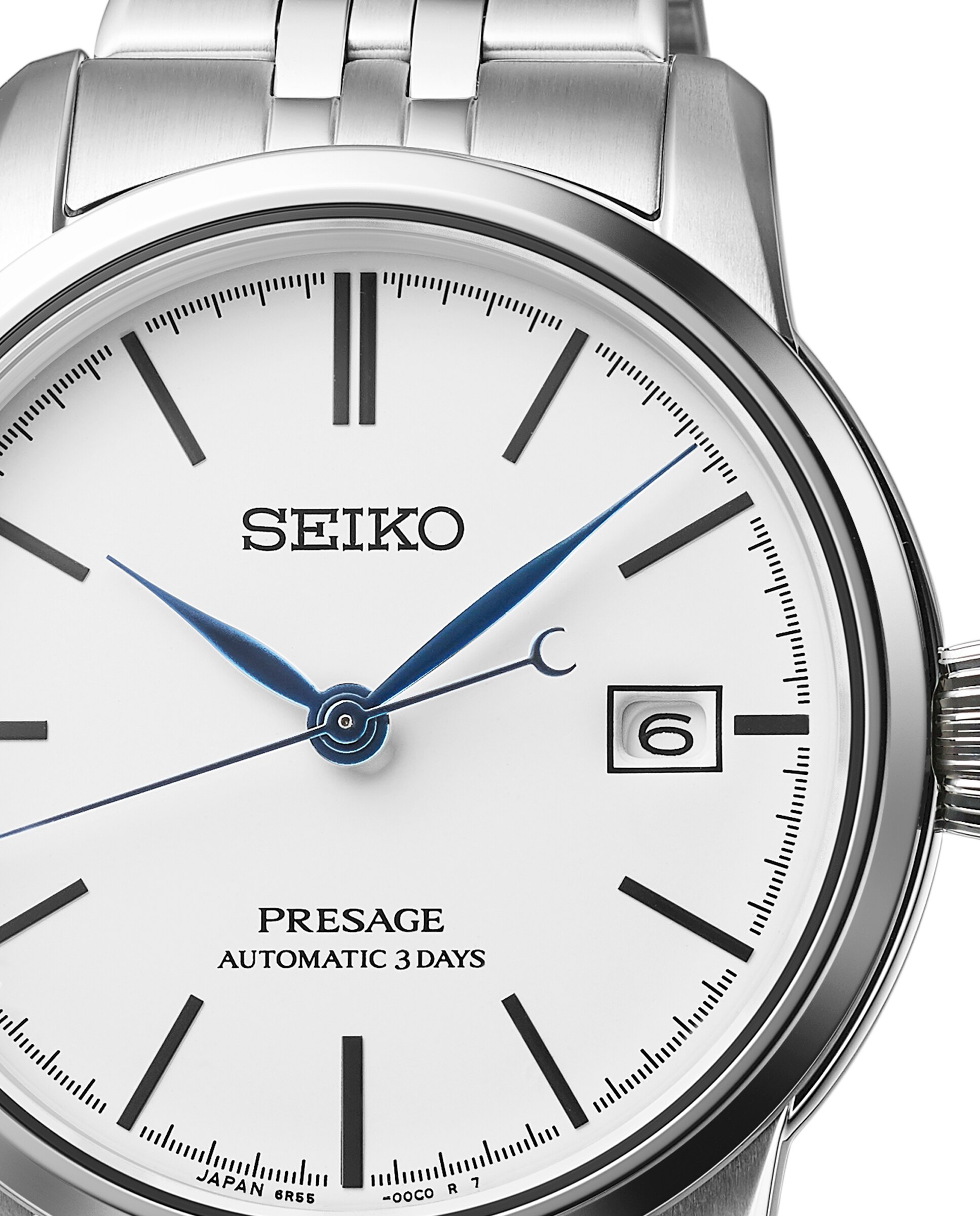 Relógio Presage Spb403j1 Automático de Aço e Bracelete Prateada Prata-2