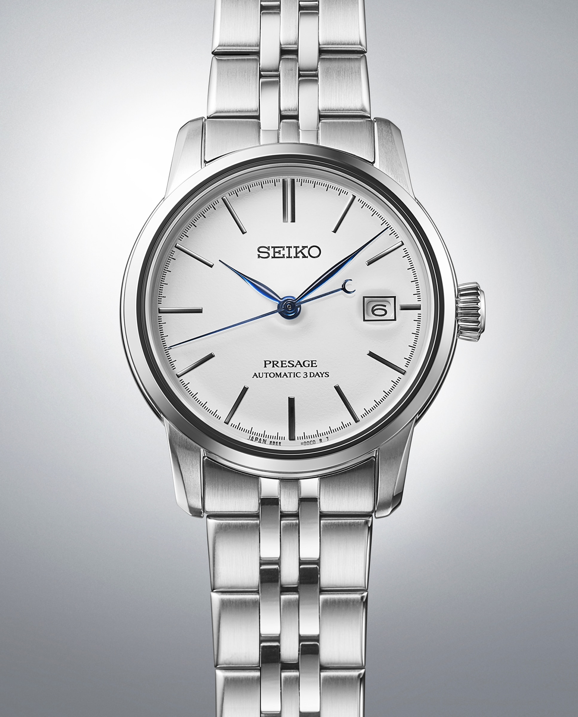 Relógio Presage Spb403j1 Automático de Aço e Bracelete Prateada Prata-4