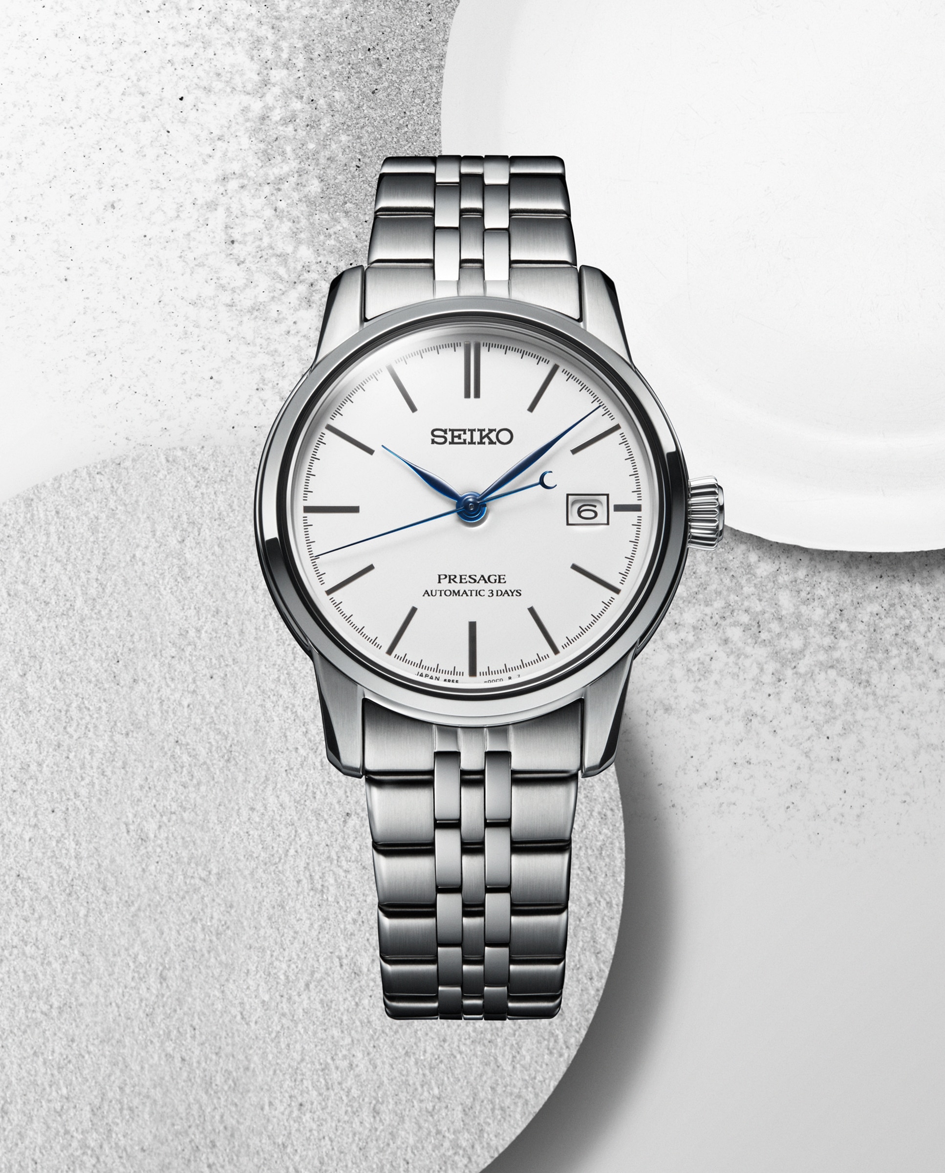Relógio Presage Spb403j1 Automático de Aço e Bracelete Prateada Prata-6