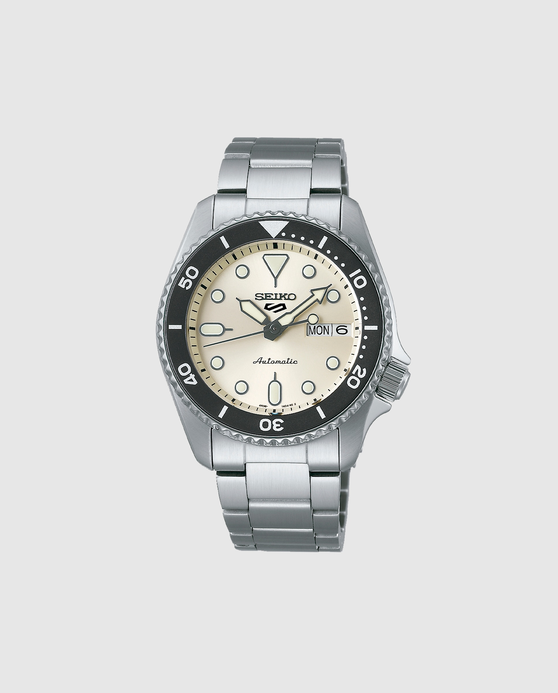 Relógio 5 Sports Srpk31k1 Automático de Aço e Bracelete Prateada Prata-1