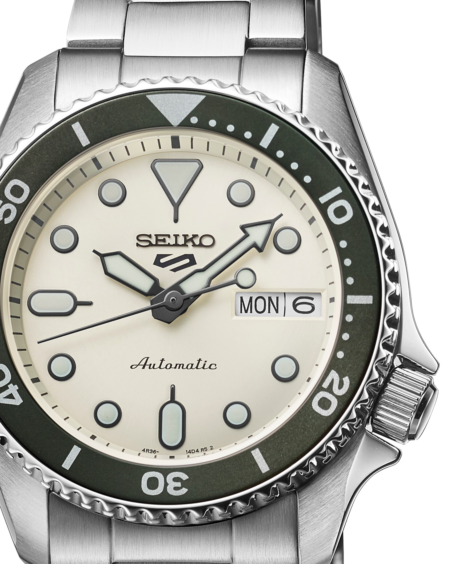 Relógio 5 Sports Srpk31k1 Automático de Aço e Bracelete Prateada Prata-2