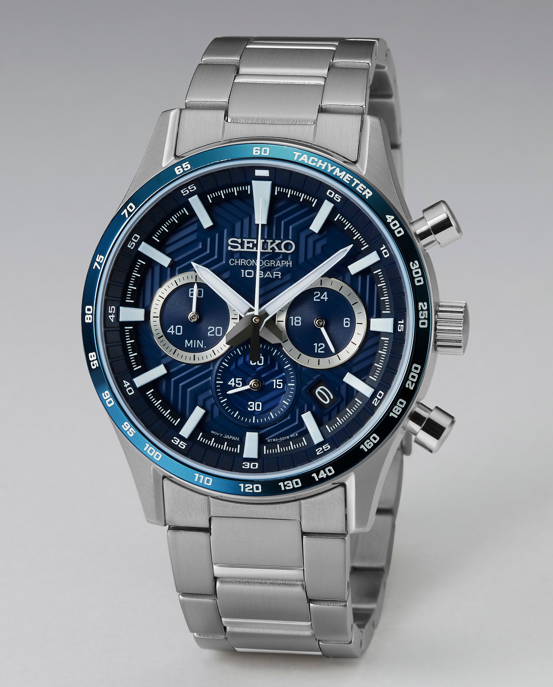 Relógio Neo Sports Ssb445p1 de Aço e Bracelete Prateada Prata-4