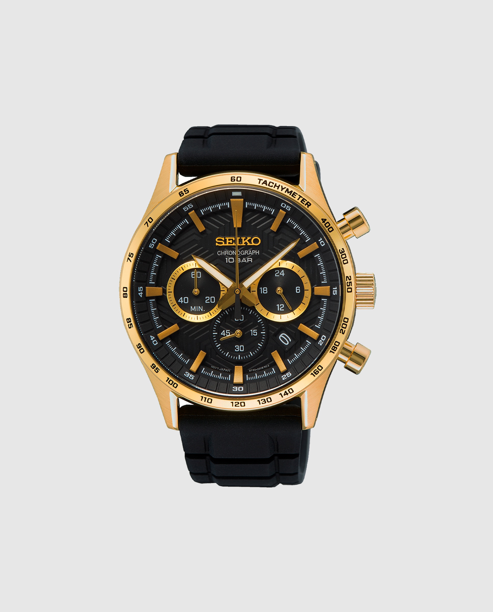 Relógio Neo Sports Ssb446p1 de Silicone e Correia em Preto Preto-1