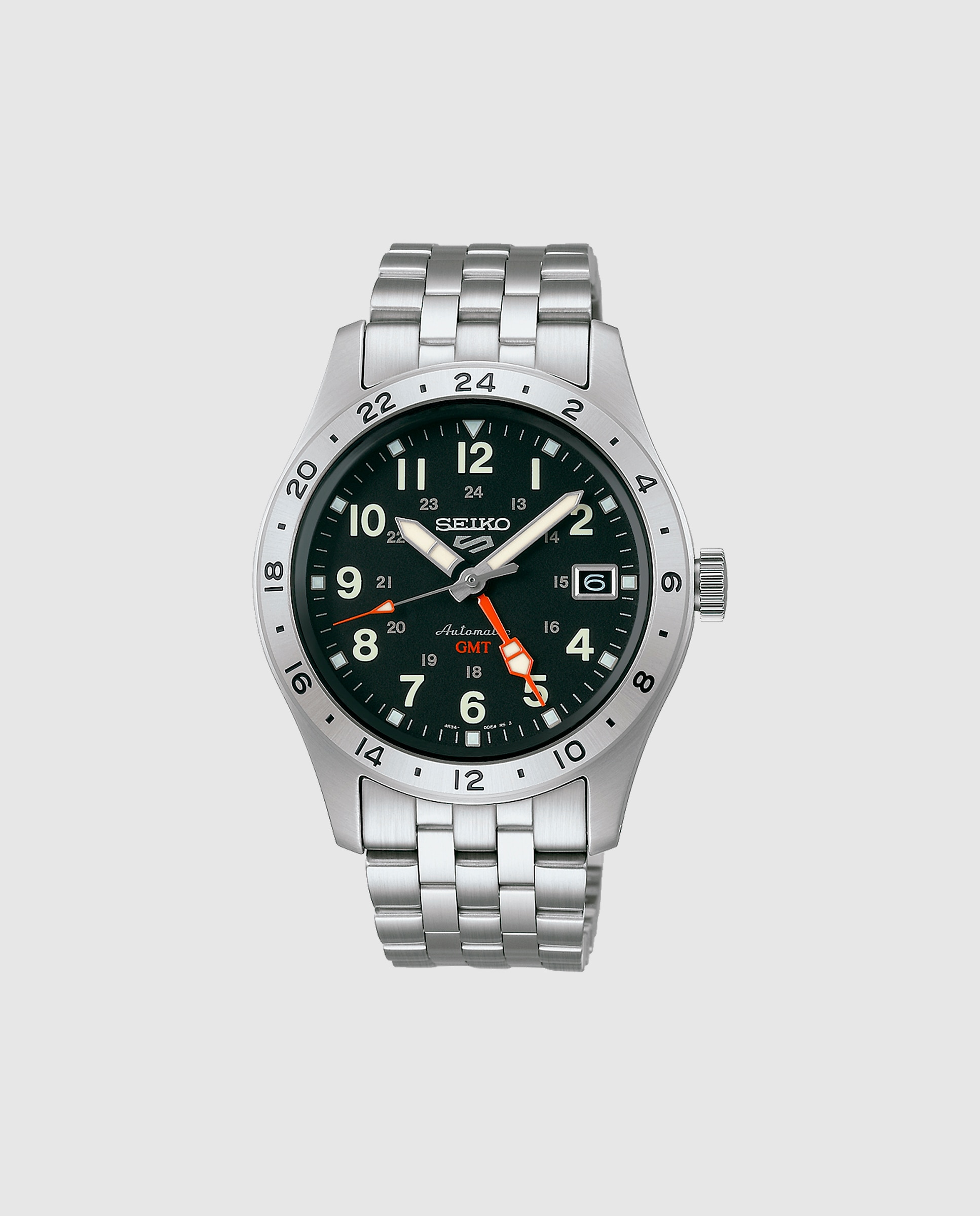 Relógio 5 Sports Ssk023k1 Automático de Aço e Bracelete Prateada Prata-1