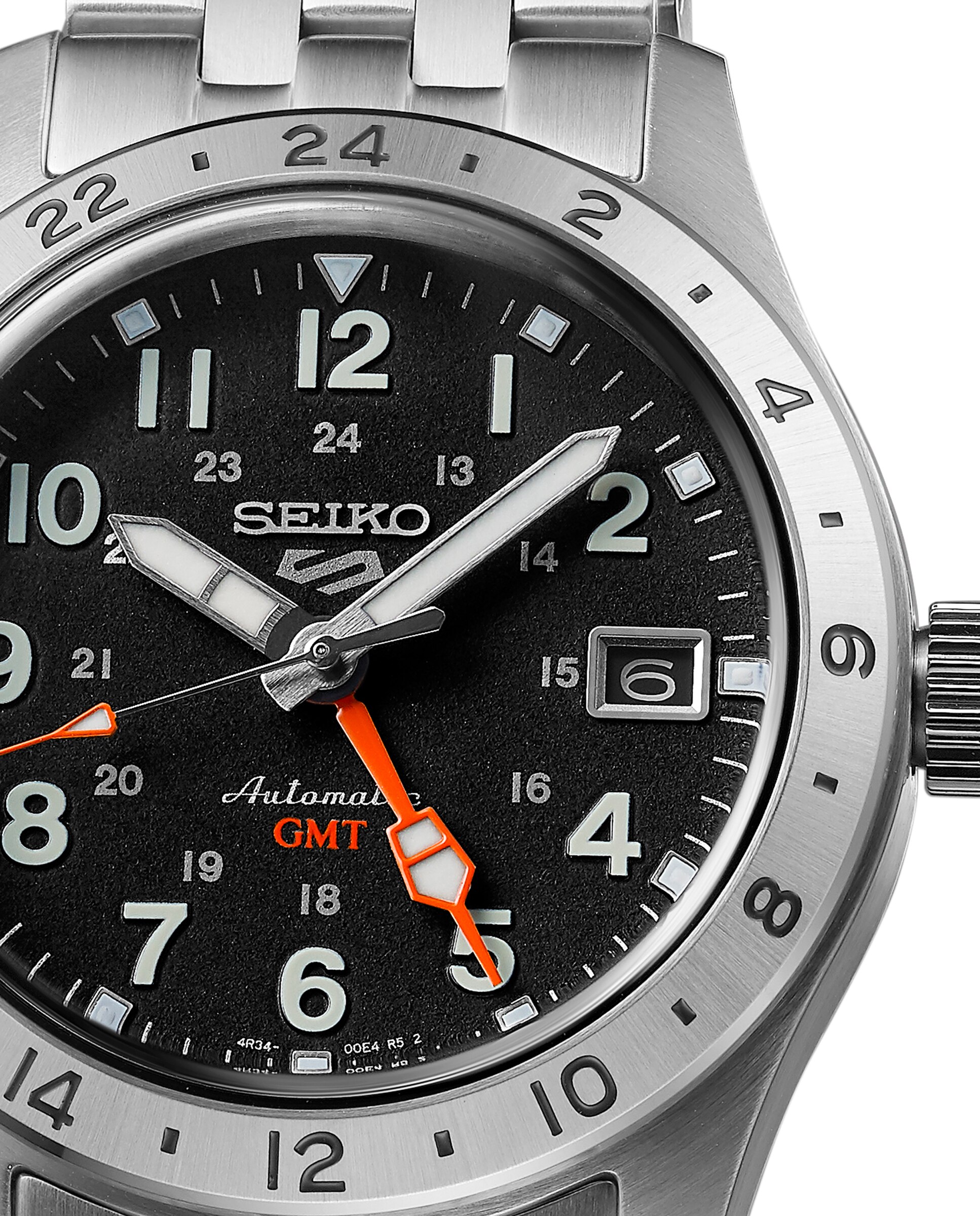 Relógio 5 Sports Ssk023k1 Automático de Aço e Bracelete Prateada Prata-2