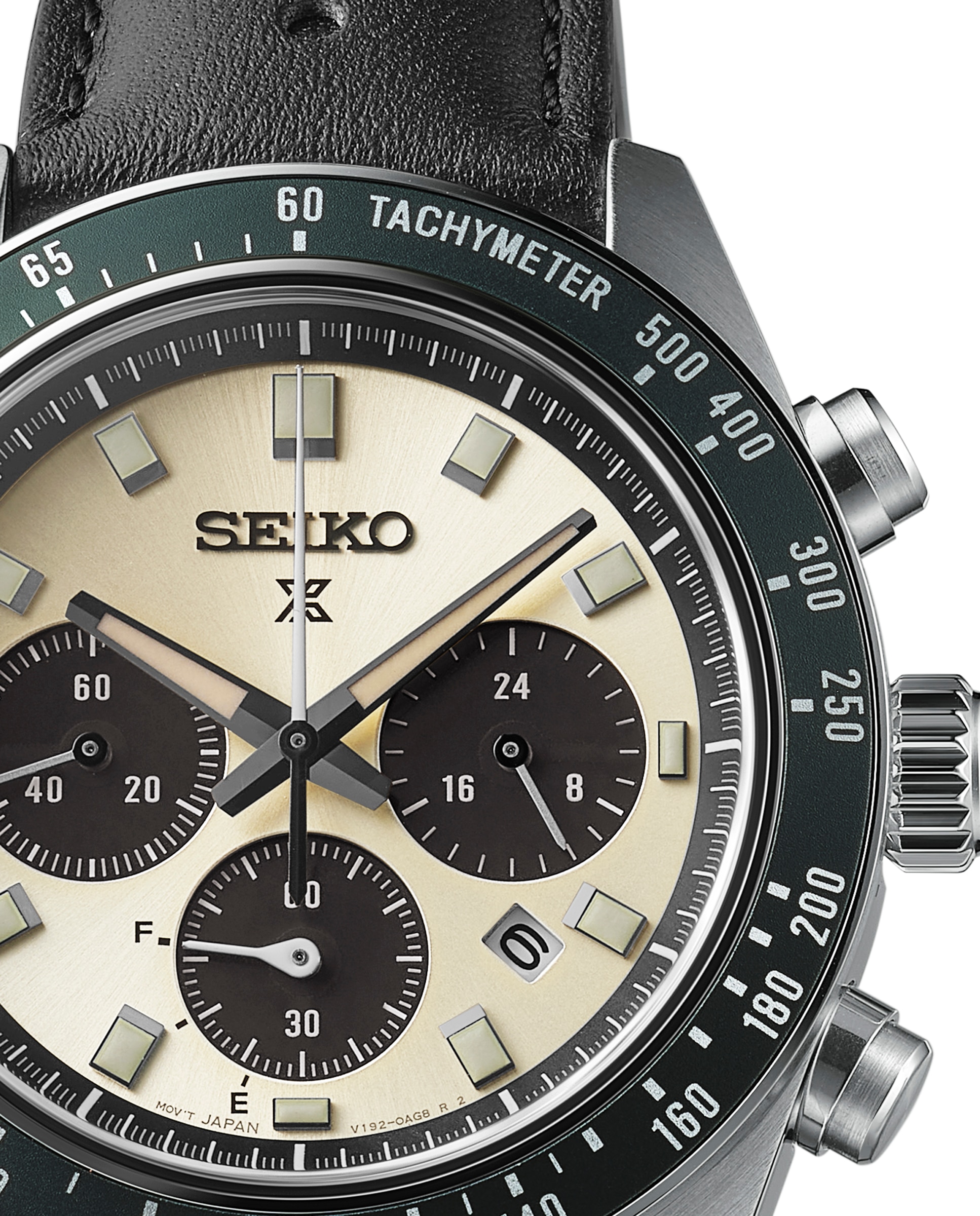 Relógio Prospex Ssc943p1 de Pele e Bracelete em Preto Preto-2