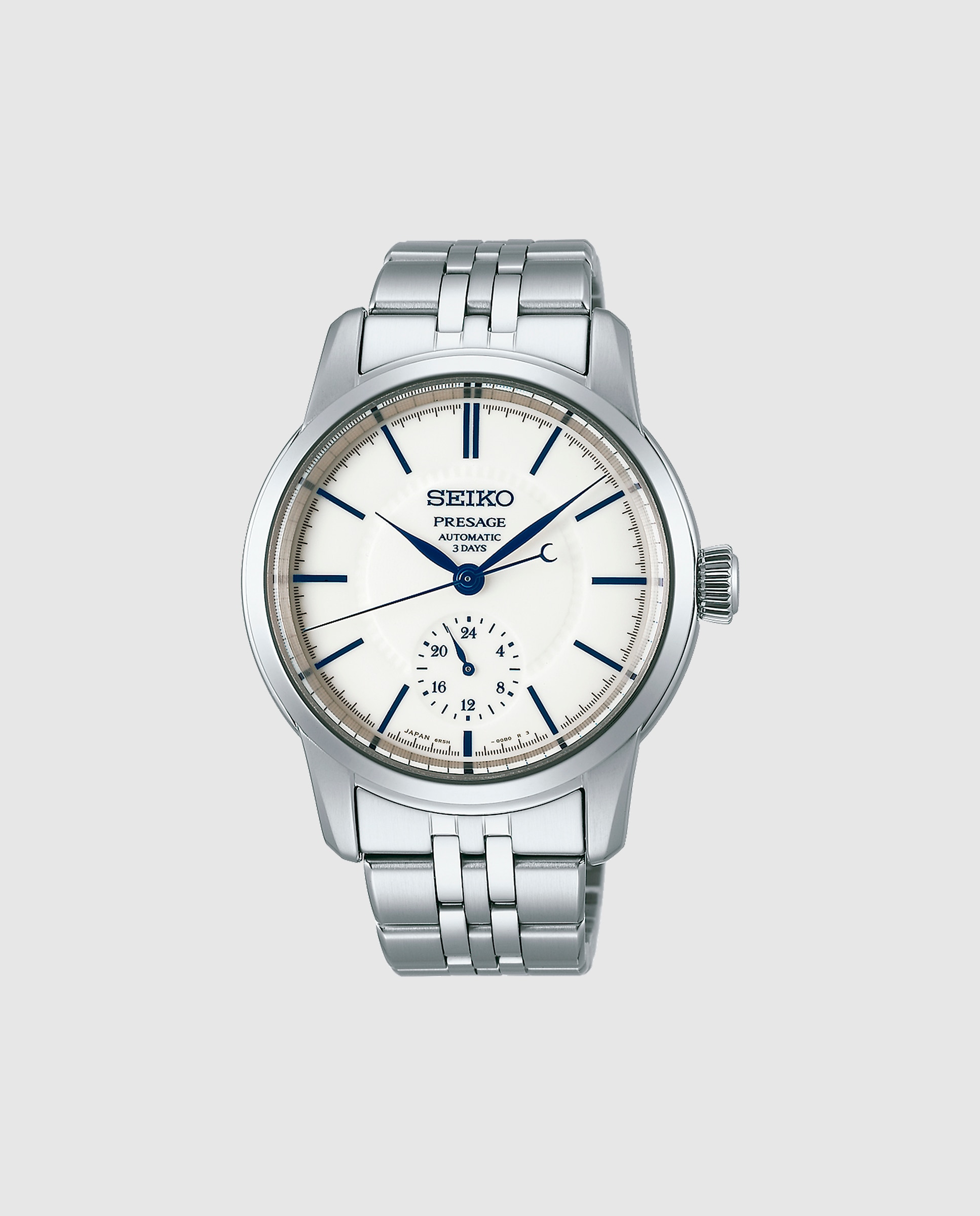 Relógio Presage Spb445j1 Automático de Aço e Bracelete Prateada Prata-1