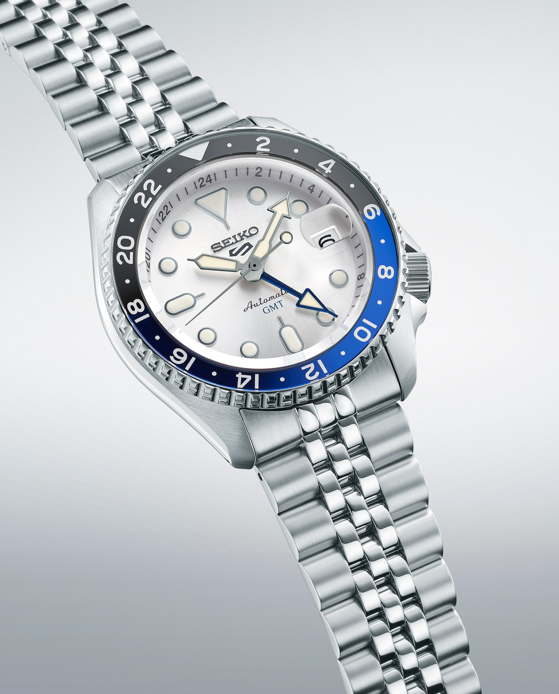 Relógio 5 Sports Ssk033k1 Automático de Aço e Bracelete Prateada Prata-3