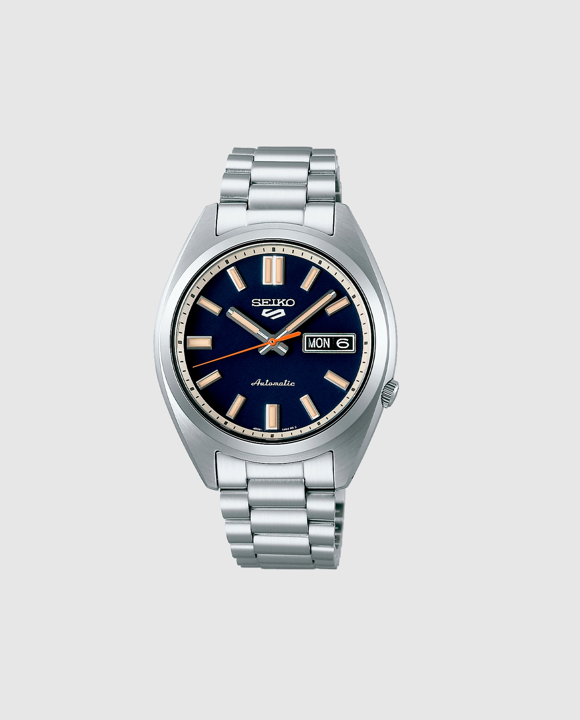 Relógio 5 Sports Srpk87k1 Automático de Aço e Bracelete Prateada Prata-1
