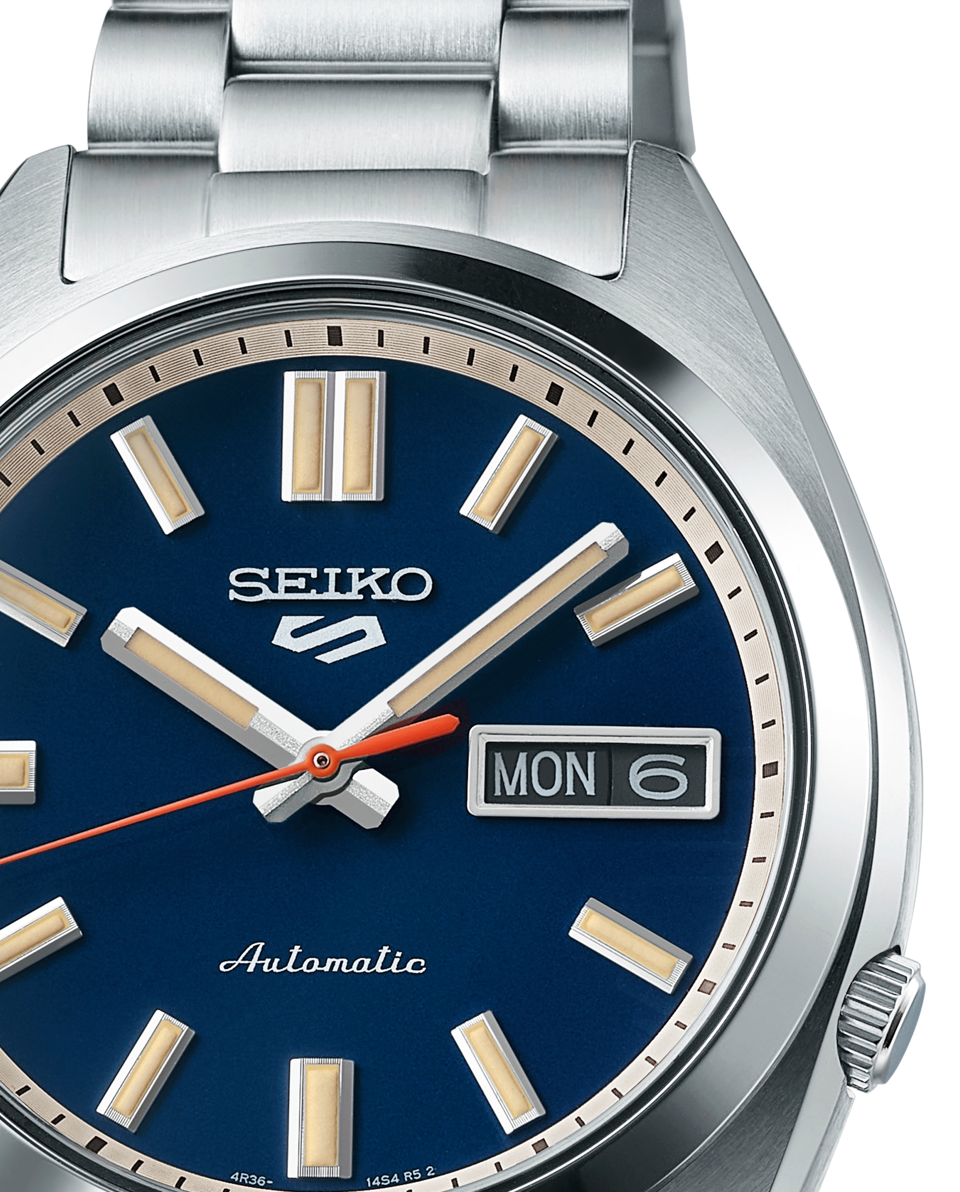 Relógio 5 Sports Srpk87k1 Automático de Aço e Bracelete Prateada Prata-2
