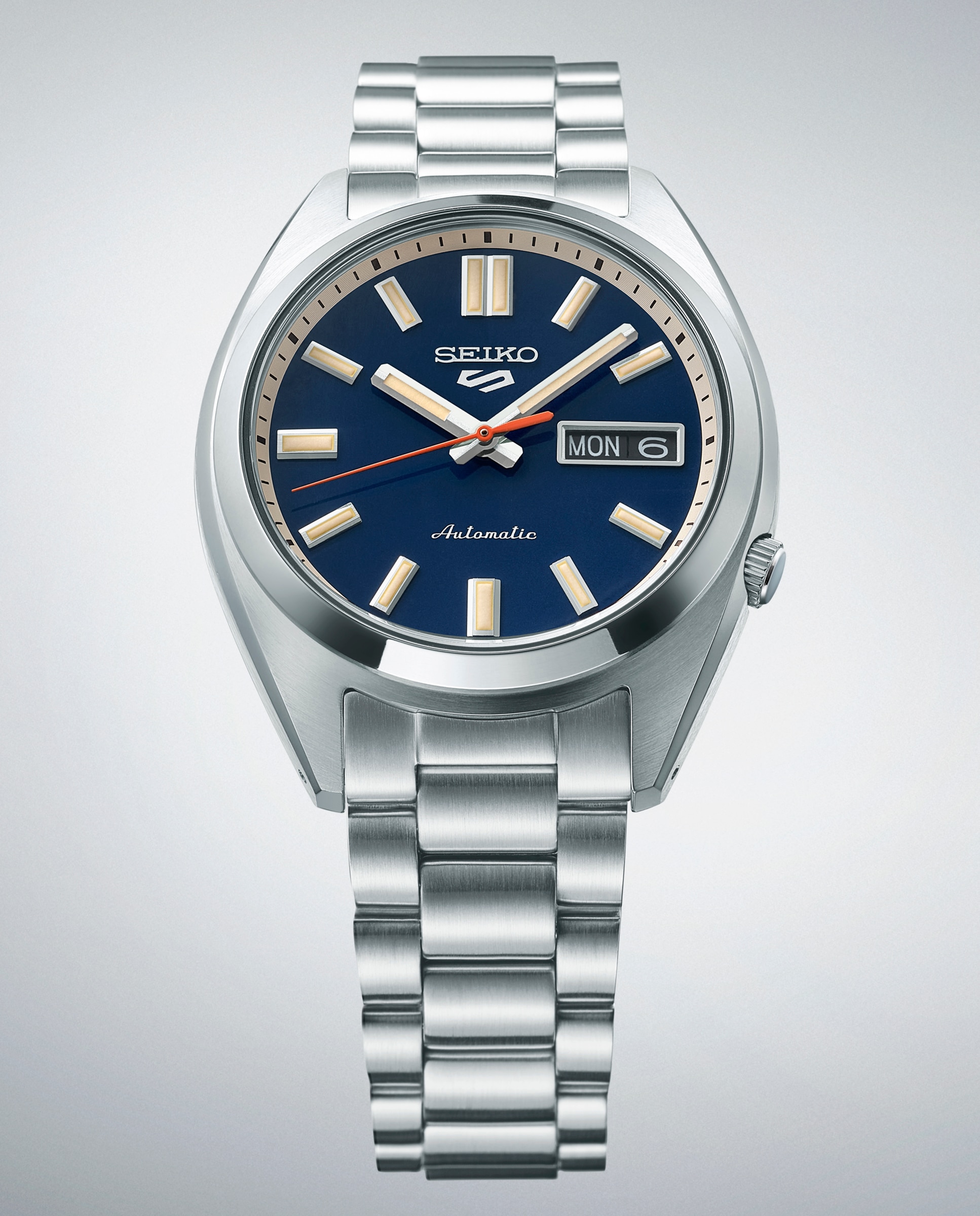 Relógio 5 Sports Srpk87k1 Automático de Aço e Bracelete Prateada Prata-4