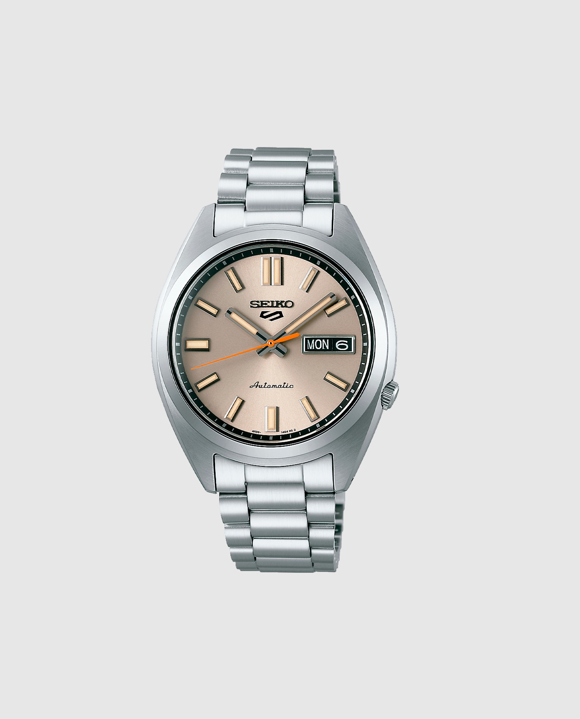 Relógio 5 Sports Srpk91k1 Automático de Aço e Bracelete Prateada Prata-1