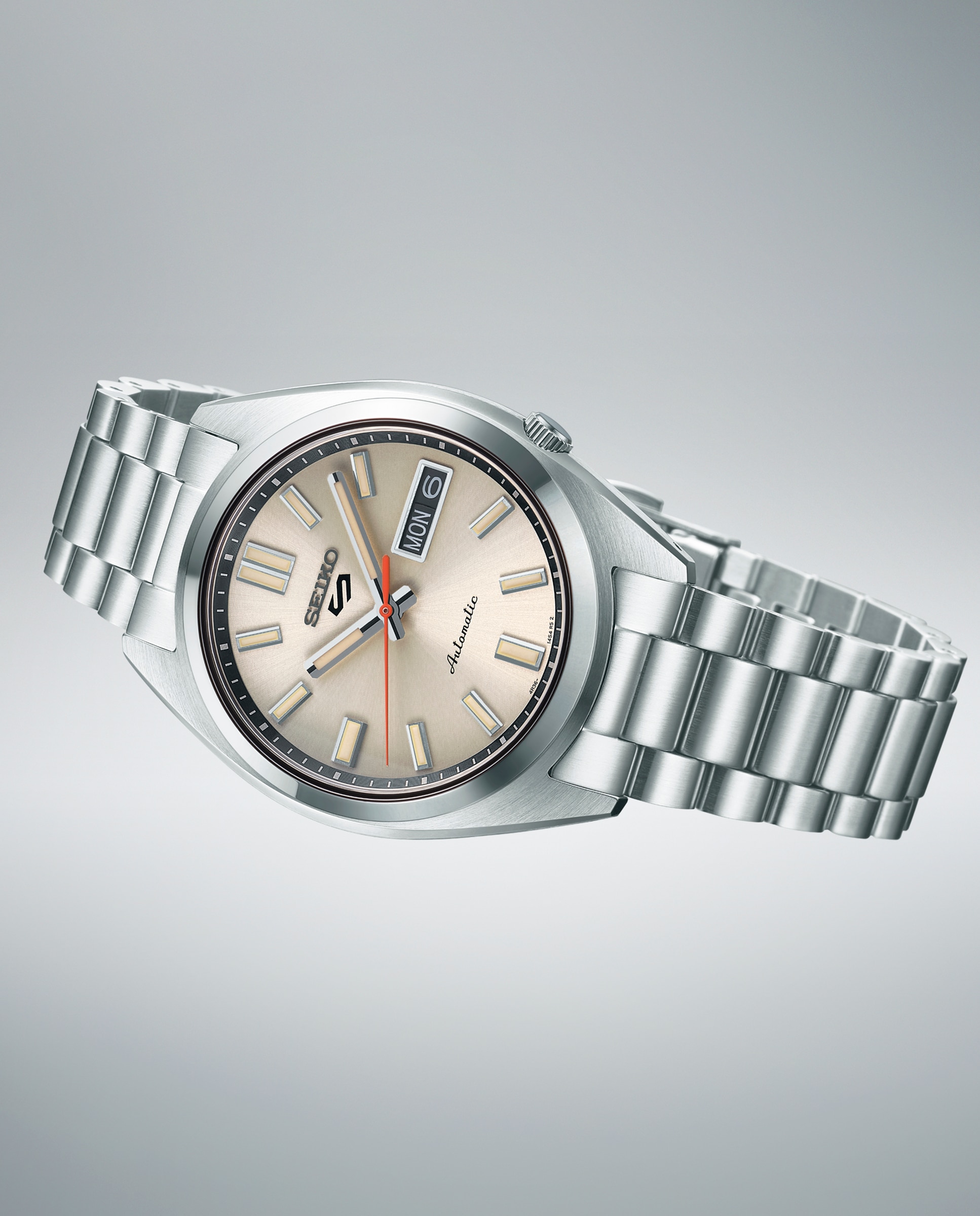 Relógio 5 Sports Srpk91k1 Automático de Aço e Bracelete Prateada Prata-3