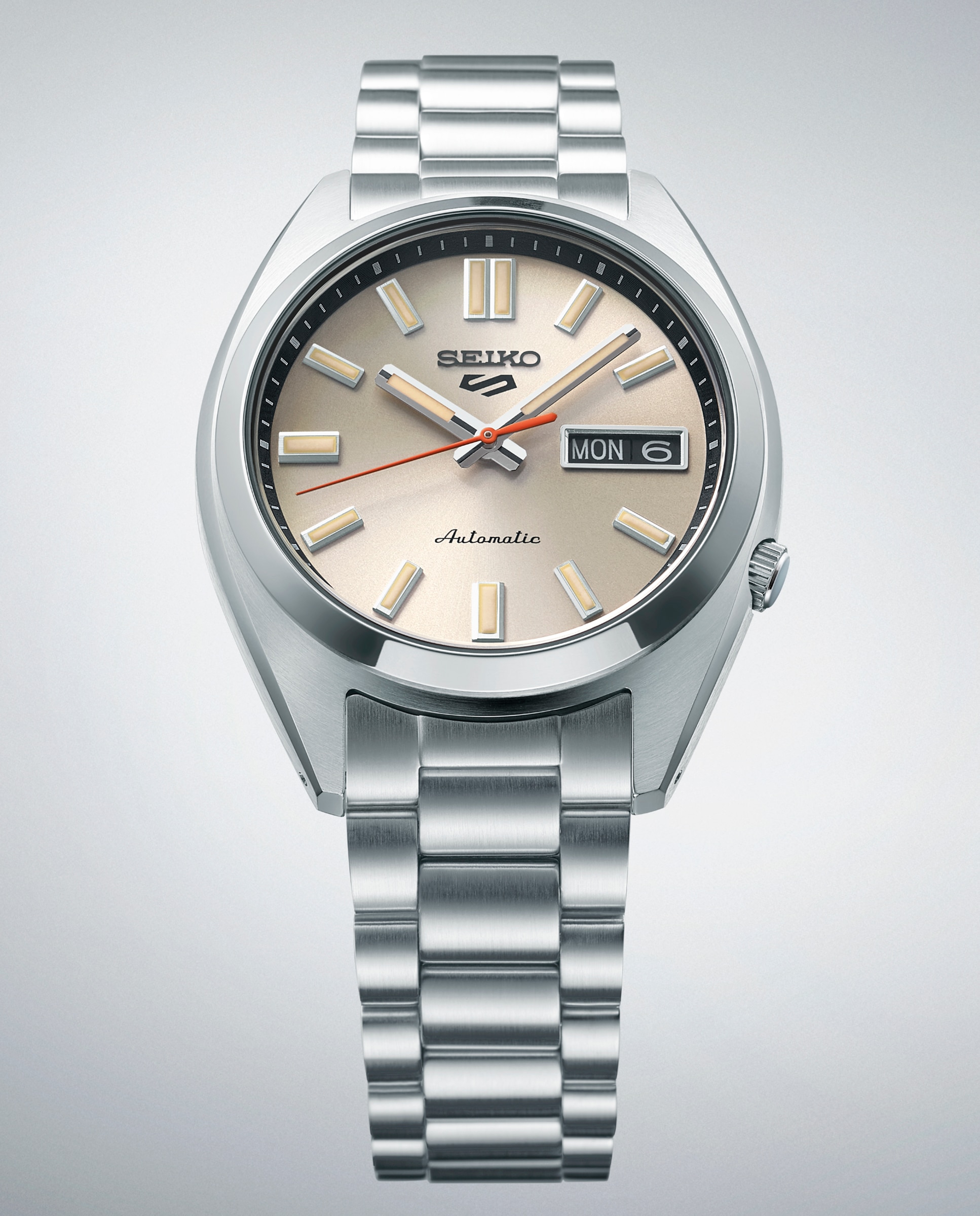 Relógio 5 Sports Srpk91k1 Automático de Aço e Bracelete Prateada Prata-4