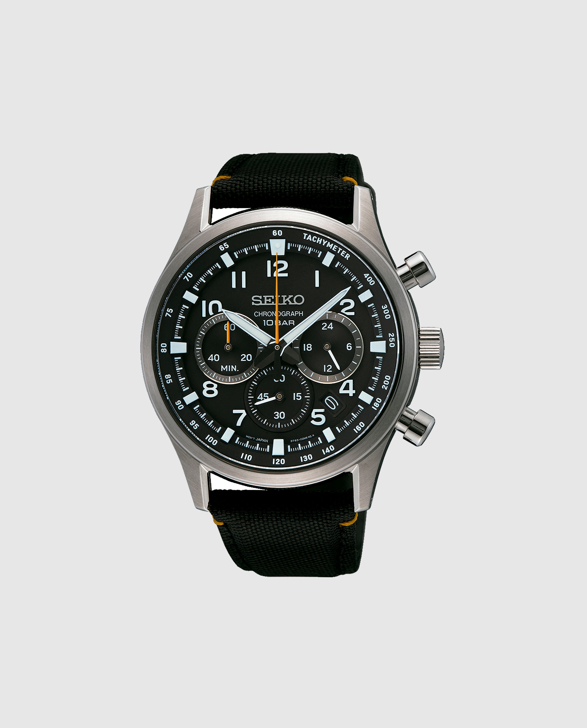 Imagem 0 de Relógio Neo Sports Ssb449p1 de Nylon e Bracelete em Preto