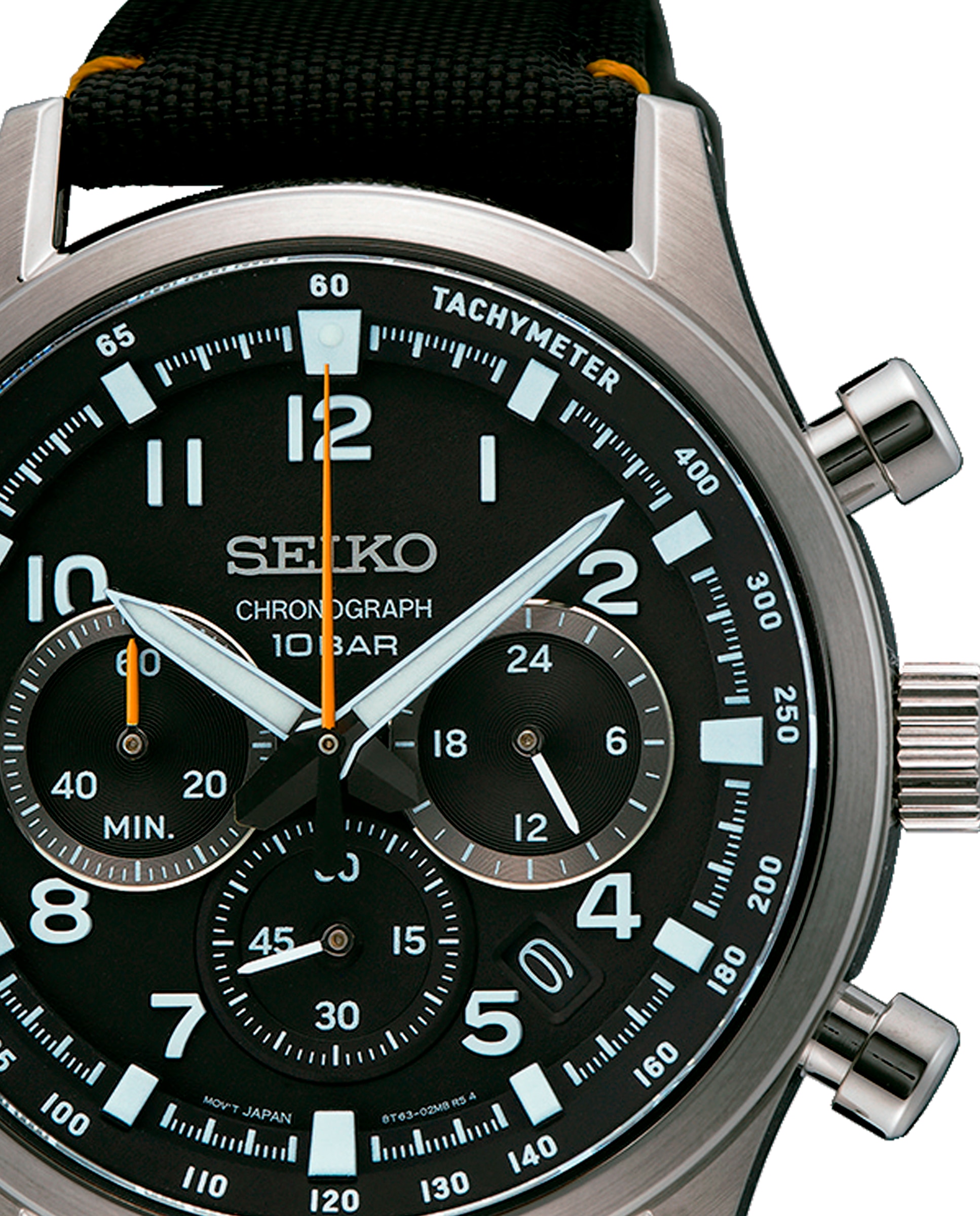 Relógio Neo Sports Ssb449p1 de Nylon e Bracelete em Preto Preto-2