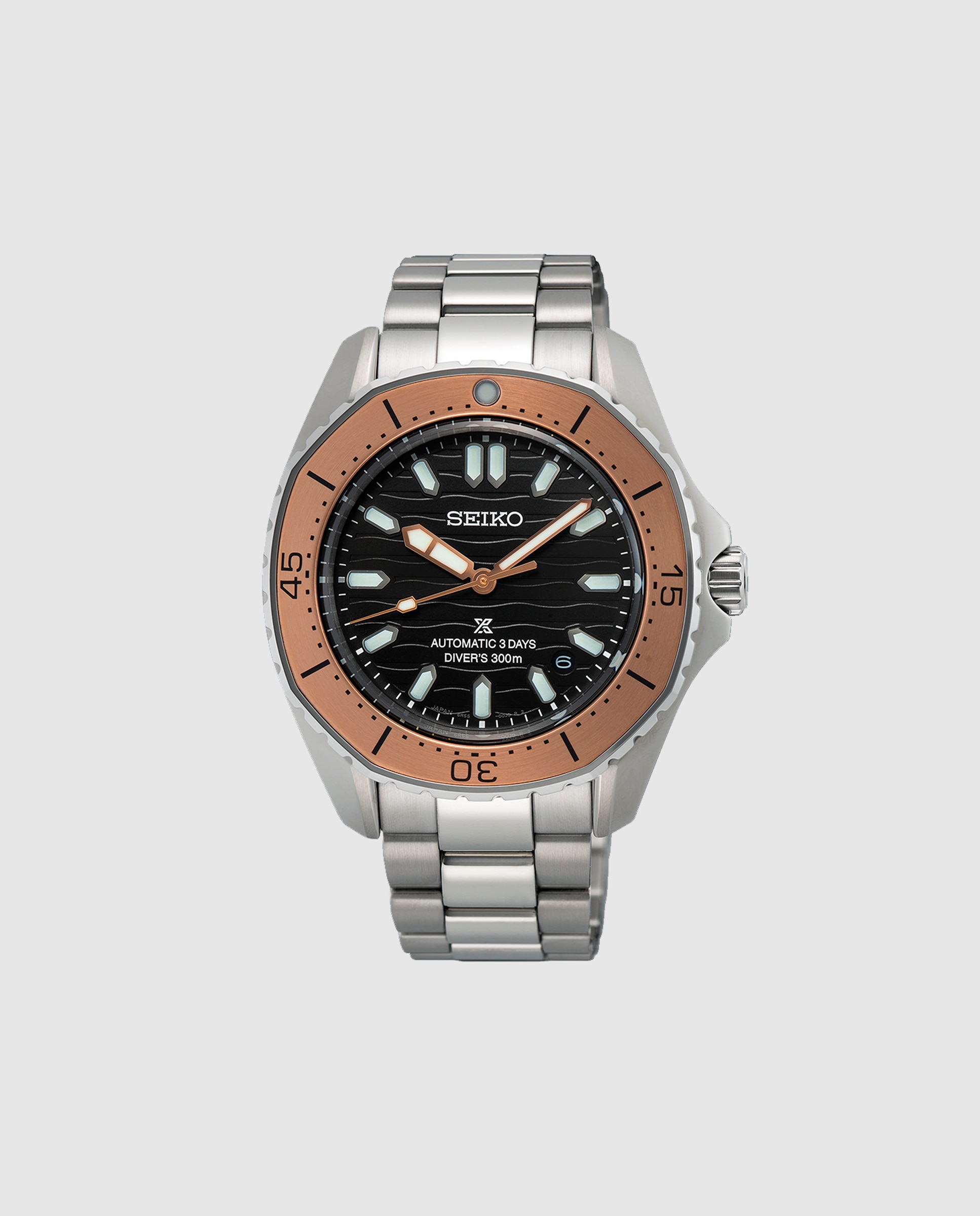 Relógio Prospex Spb485j1 Automático de Aço e Bracelete Prateada Prata-1