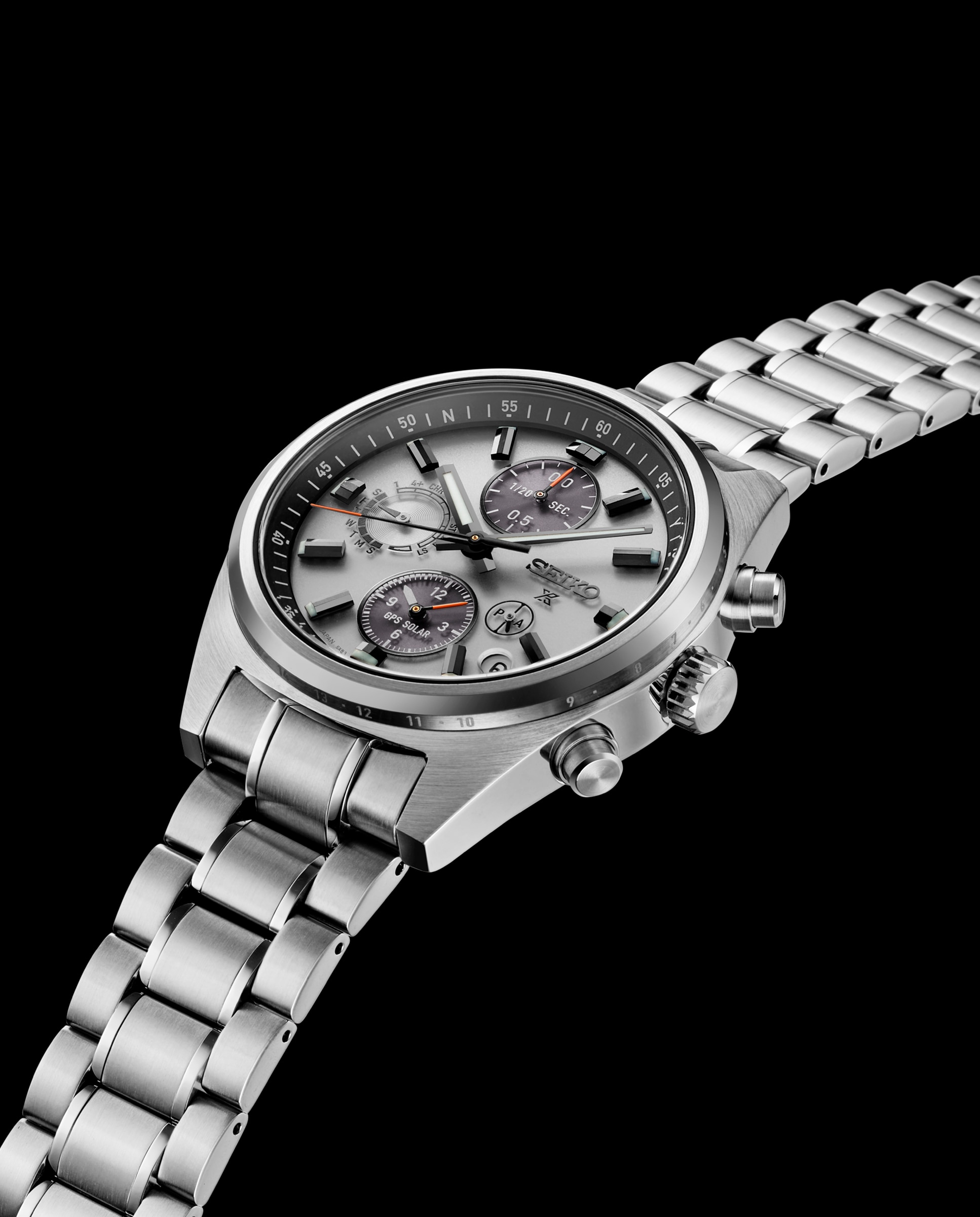 Relógio Prospex Ssh165j1 de Aço e Bracelete Prateada Prata-3