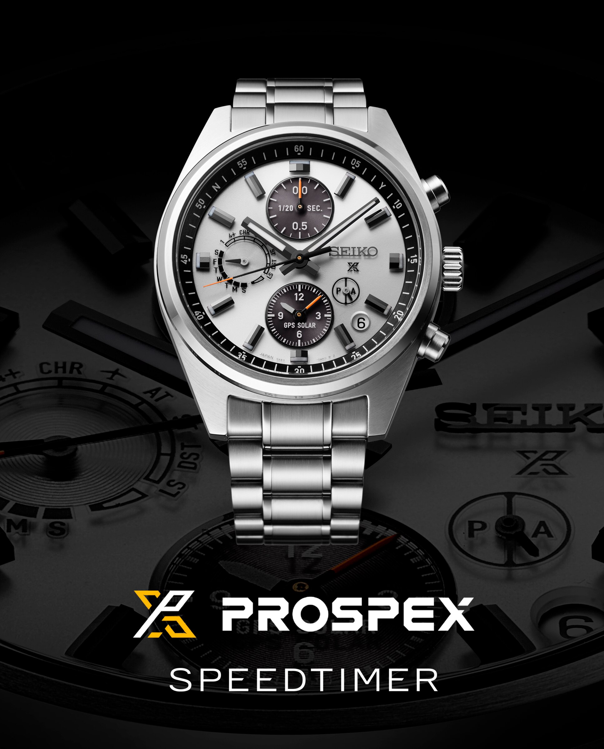 Relógio Prospex Ssh165j1 de Aço e Bracelete Prateada Prata-4