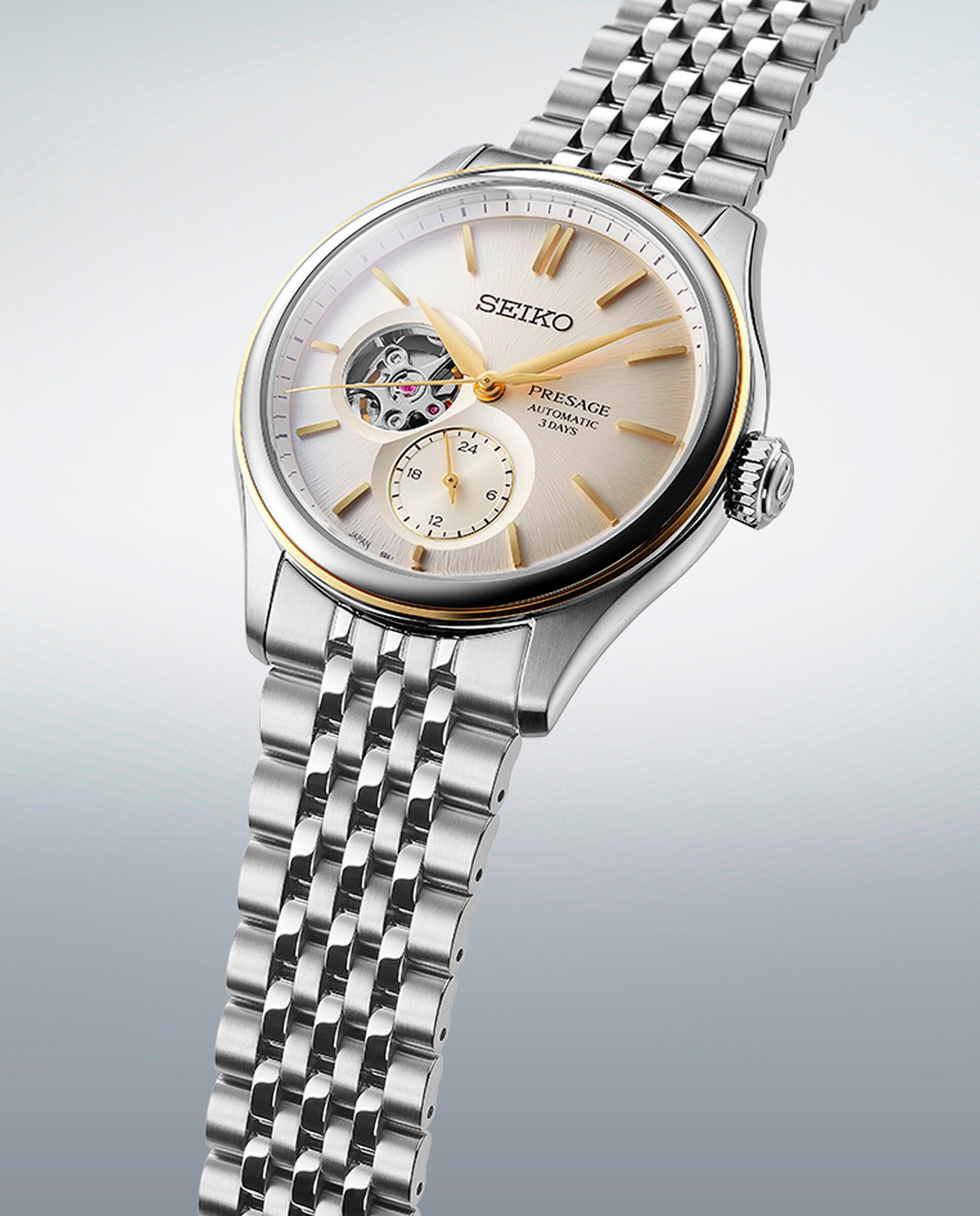 Relógio Presage Spb480j1 Automático de Aço e Bracelete Prateada Prata-3